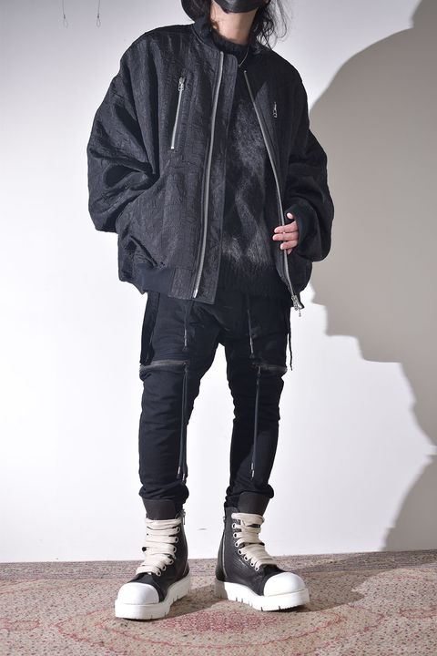 汎用性の高いMA-1とモヘアニット