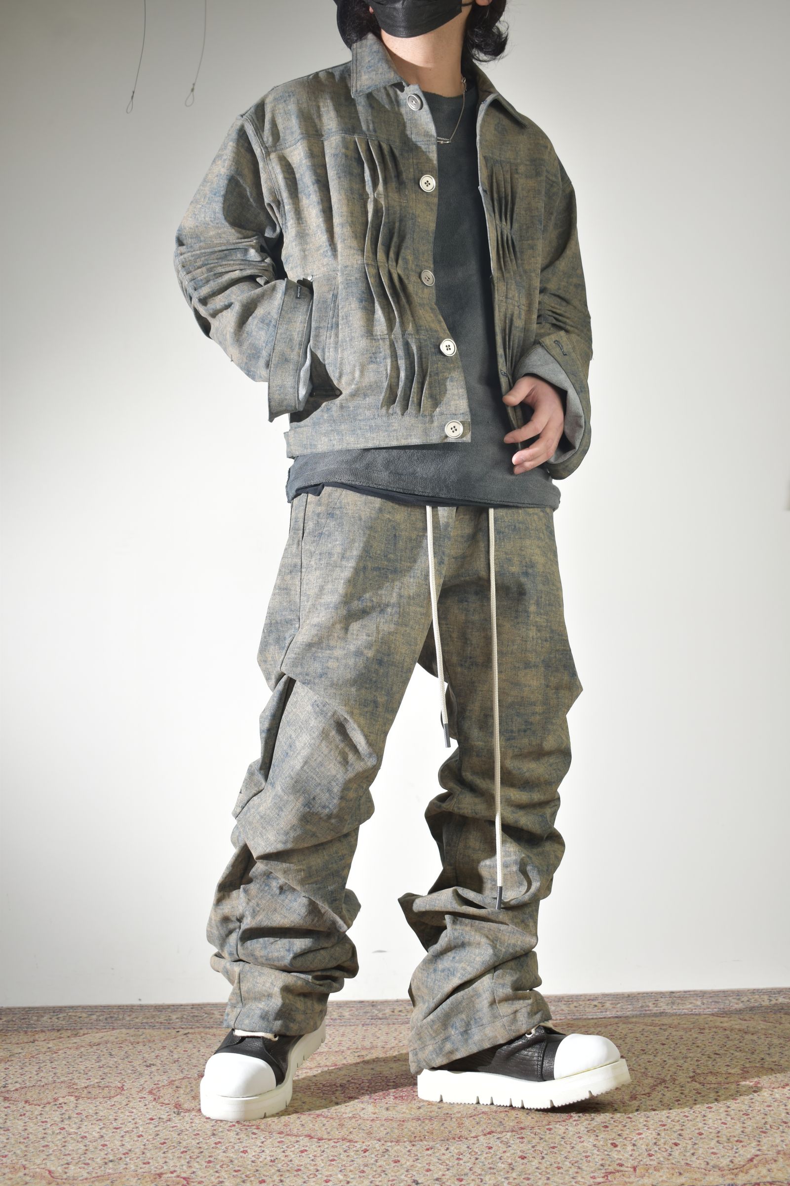 スティールブルーでセットアップ