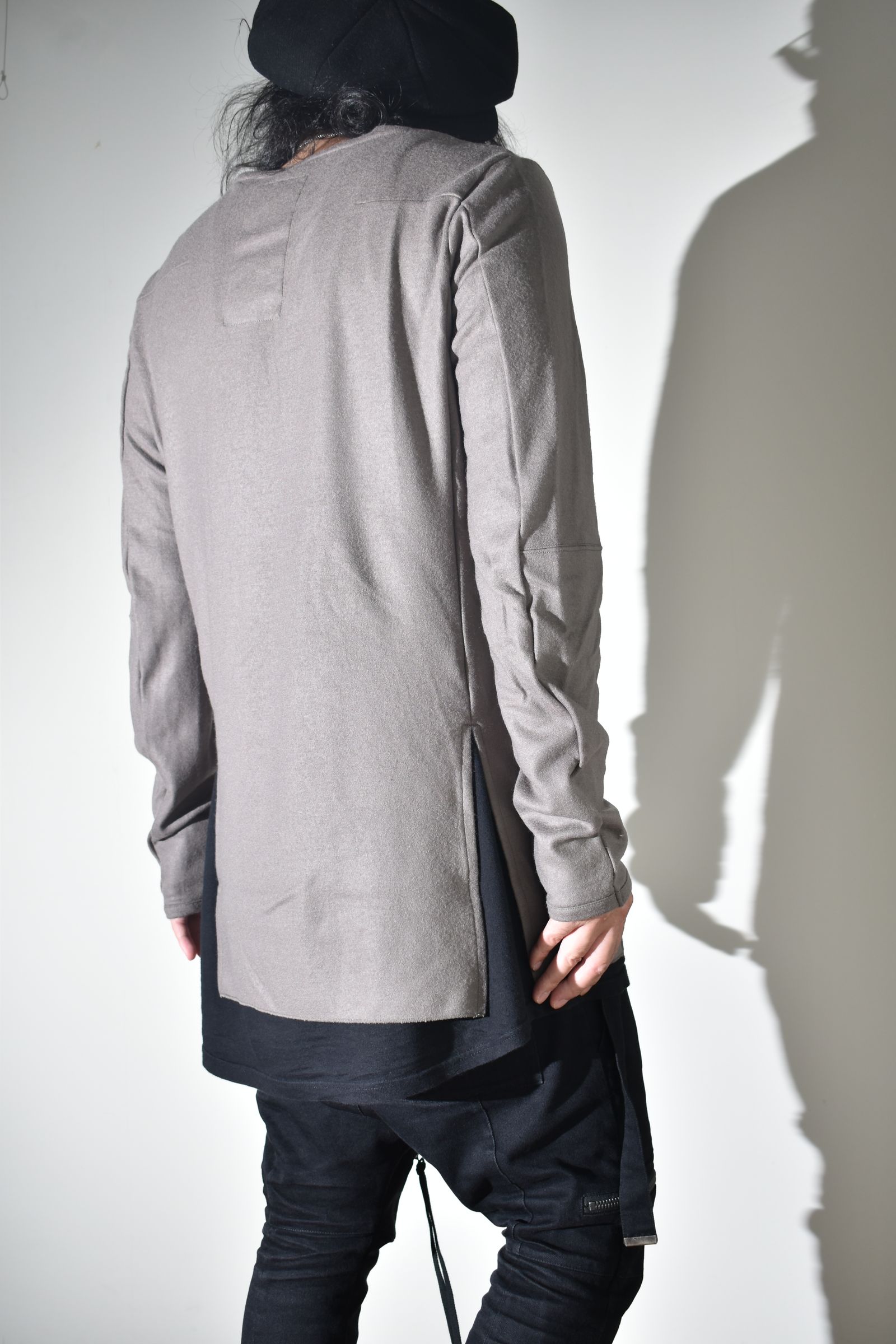 基層 Long Sleeve_01 "Greige" / 基層ロングスリーブ"グレージュ"