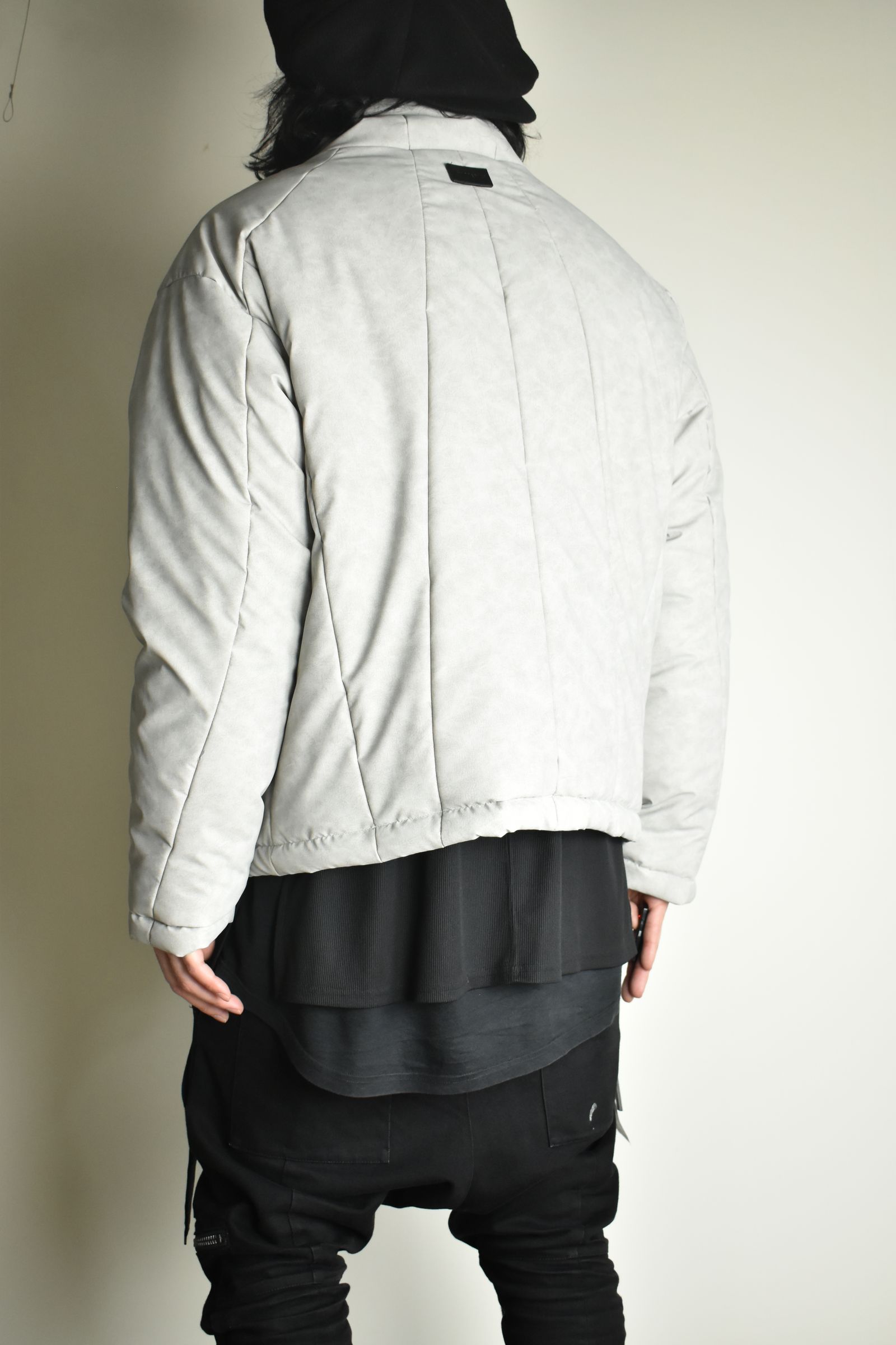 《2026AW先行予約》Padded Blouson "Smoke Black / L.Grey" / パデッドブルゾン"スモークブラック / ライトグレー"
