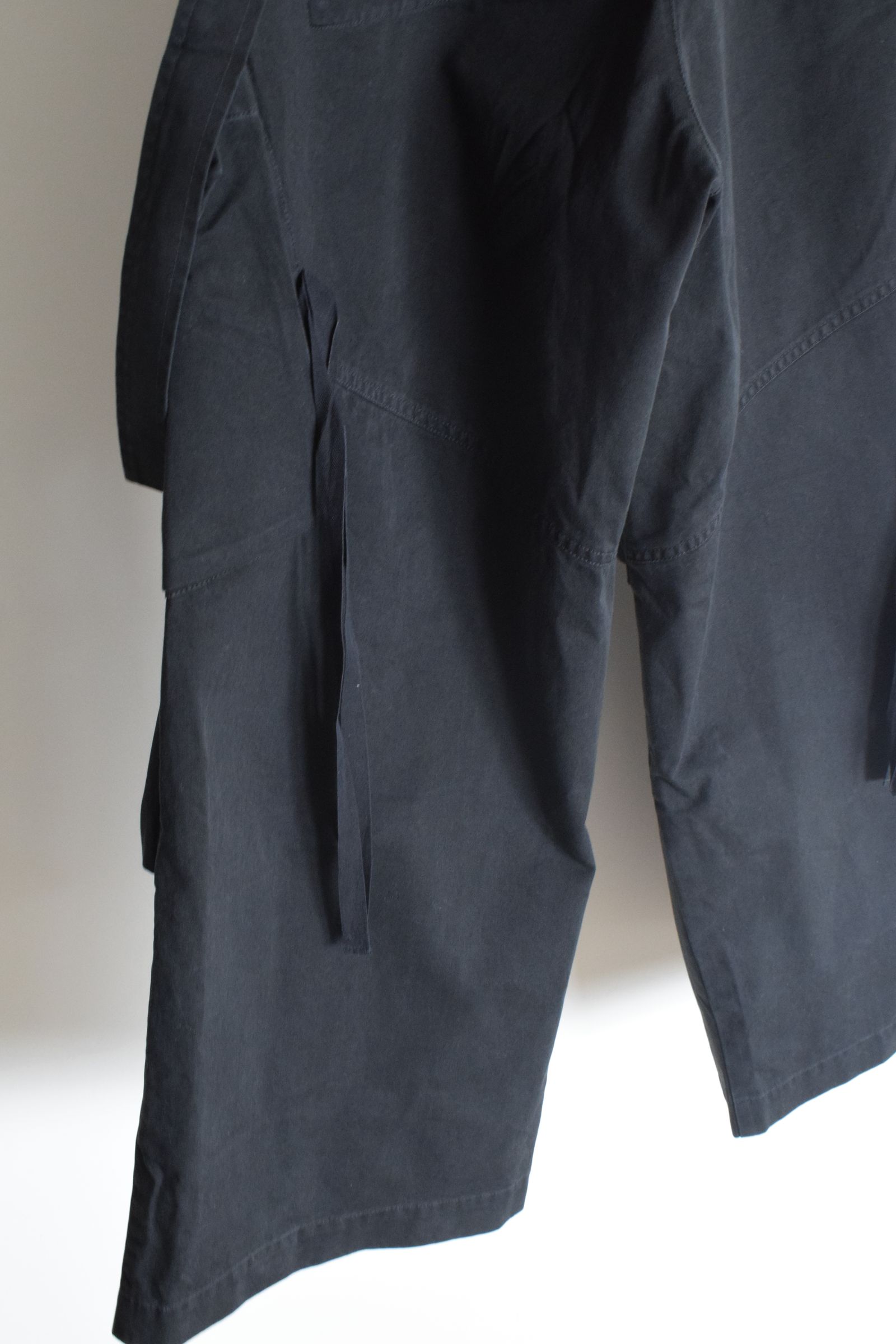 Cargo Flared pants"Black" / カーゴフレアパンツ"ブラック"