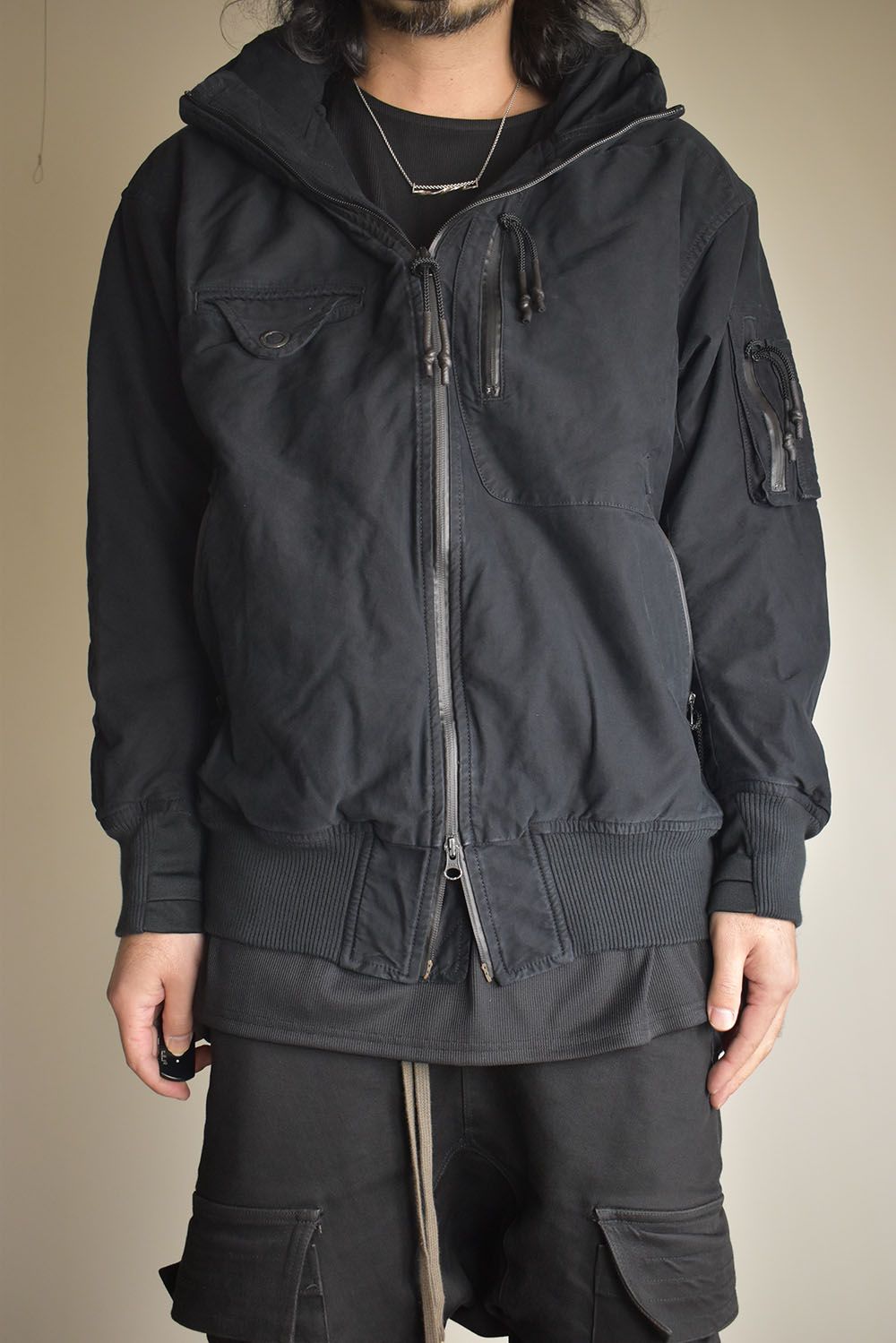Bomber Jacket"Black" / ボンバージャケット"ブラック"