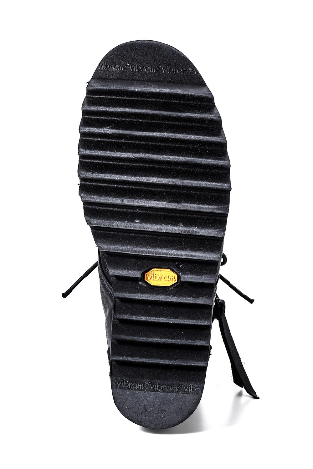 Horse Leather Derby Shoes"Black" / ホースレザーダービーシューズ"ブラック"