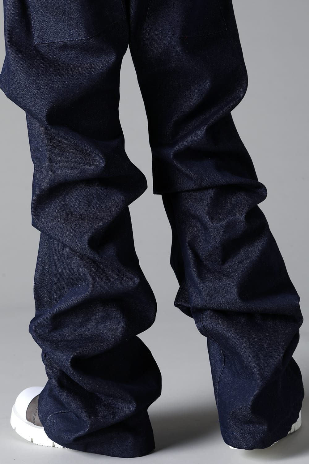 《2025AW先行予約》Boots Cut Tuck Pants"Black / Navy" /ブーツカットタックパンツ"ブラック/ネイビー"