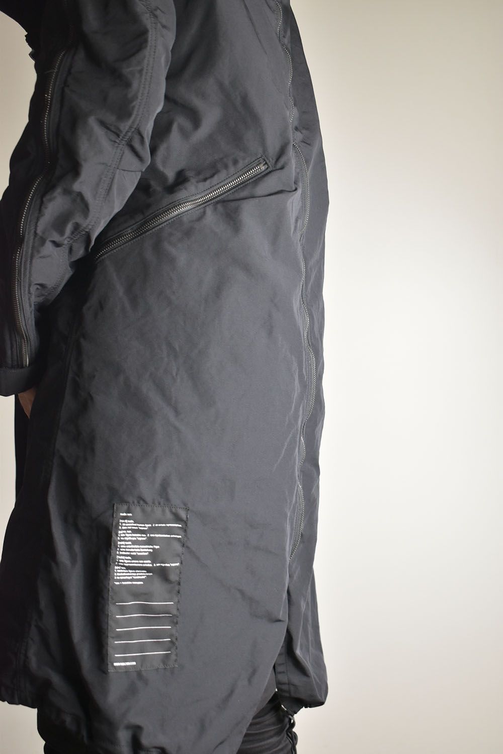 Multi Zip Military Parka Coat"Black" / マルチジップミリタリーパーカーコート"ブラック"