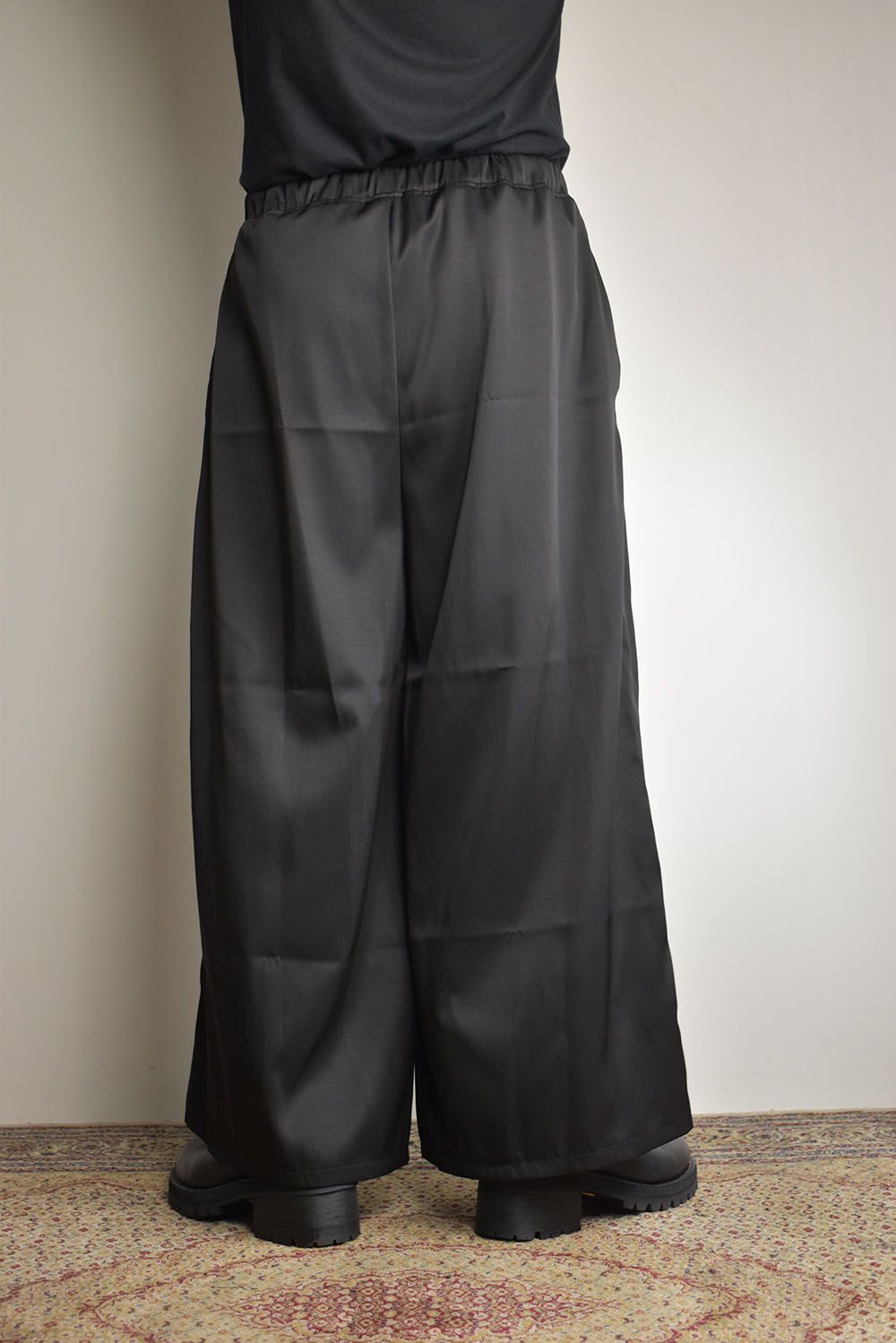 Easy Hakama Pants"Black" / イージー袴パンツ"ブラック"