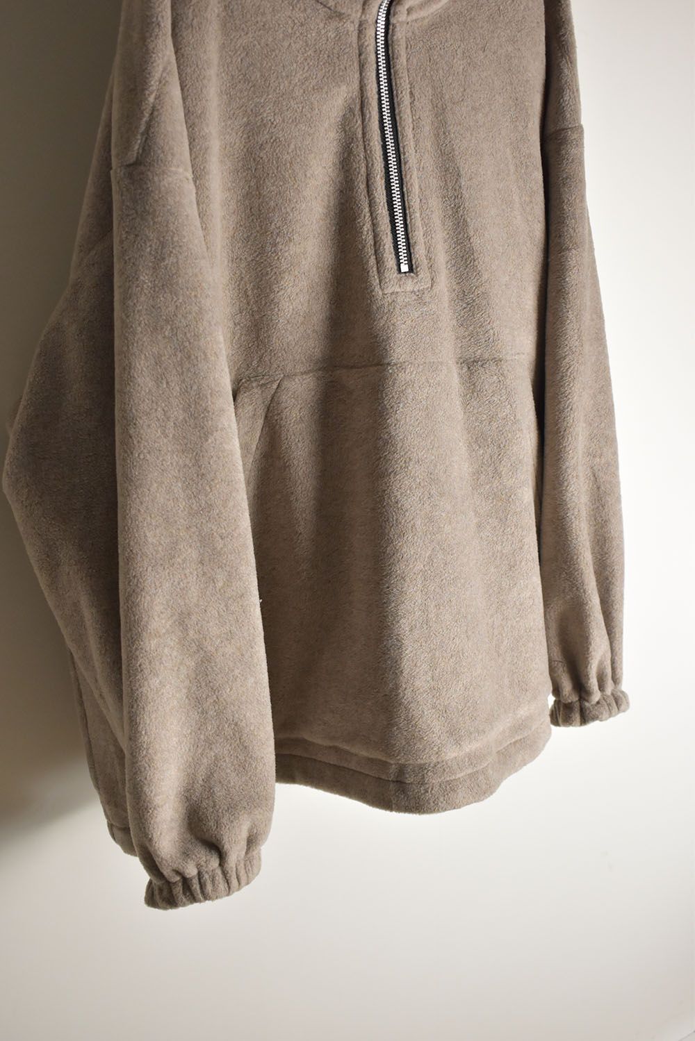 Fleece Hoodie"Beige" / フリースフーディ"ベージュ/"