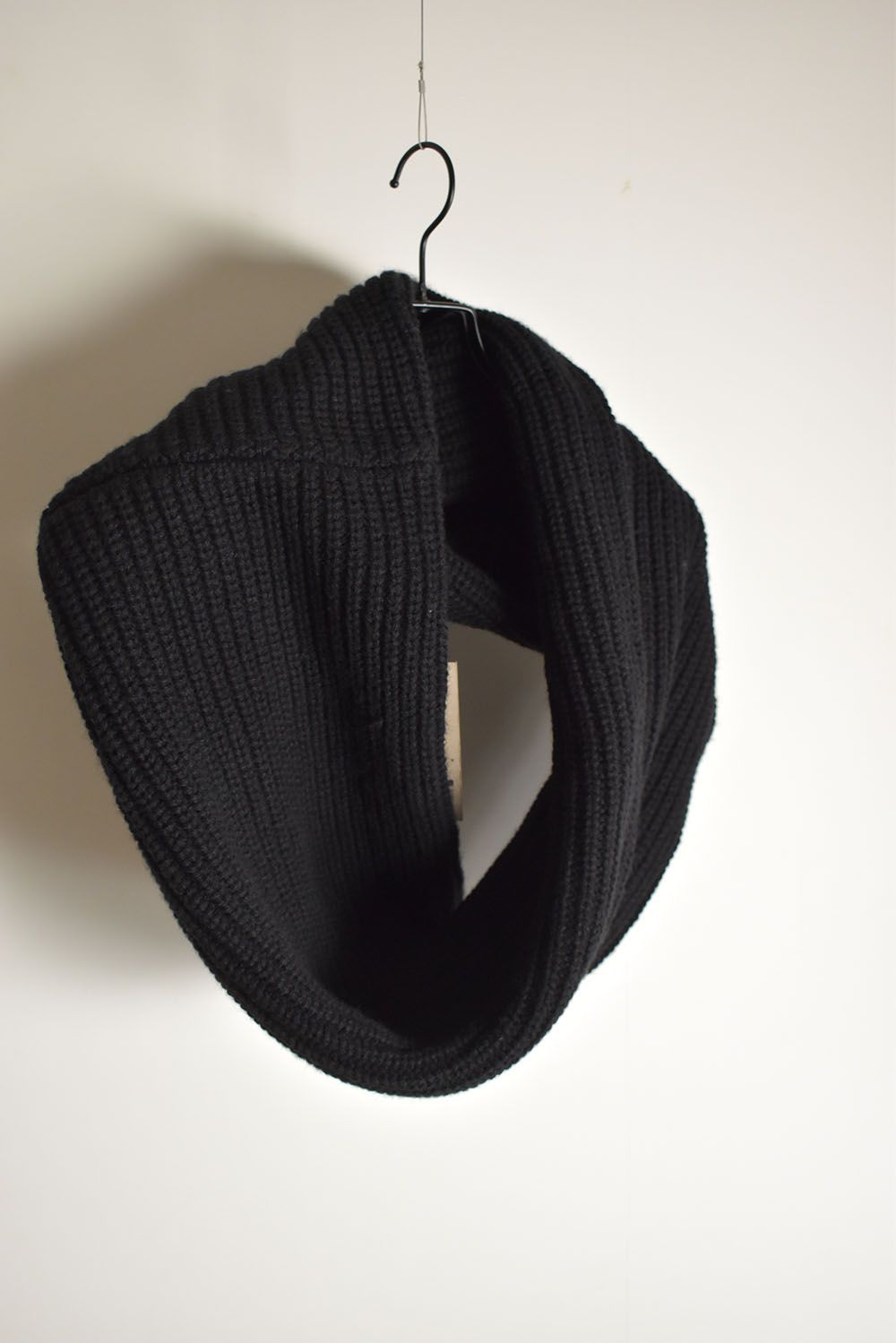 Knit Snood "Black" / ニットスヌード"ブラック"