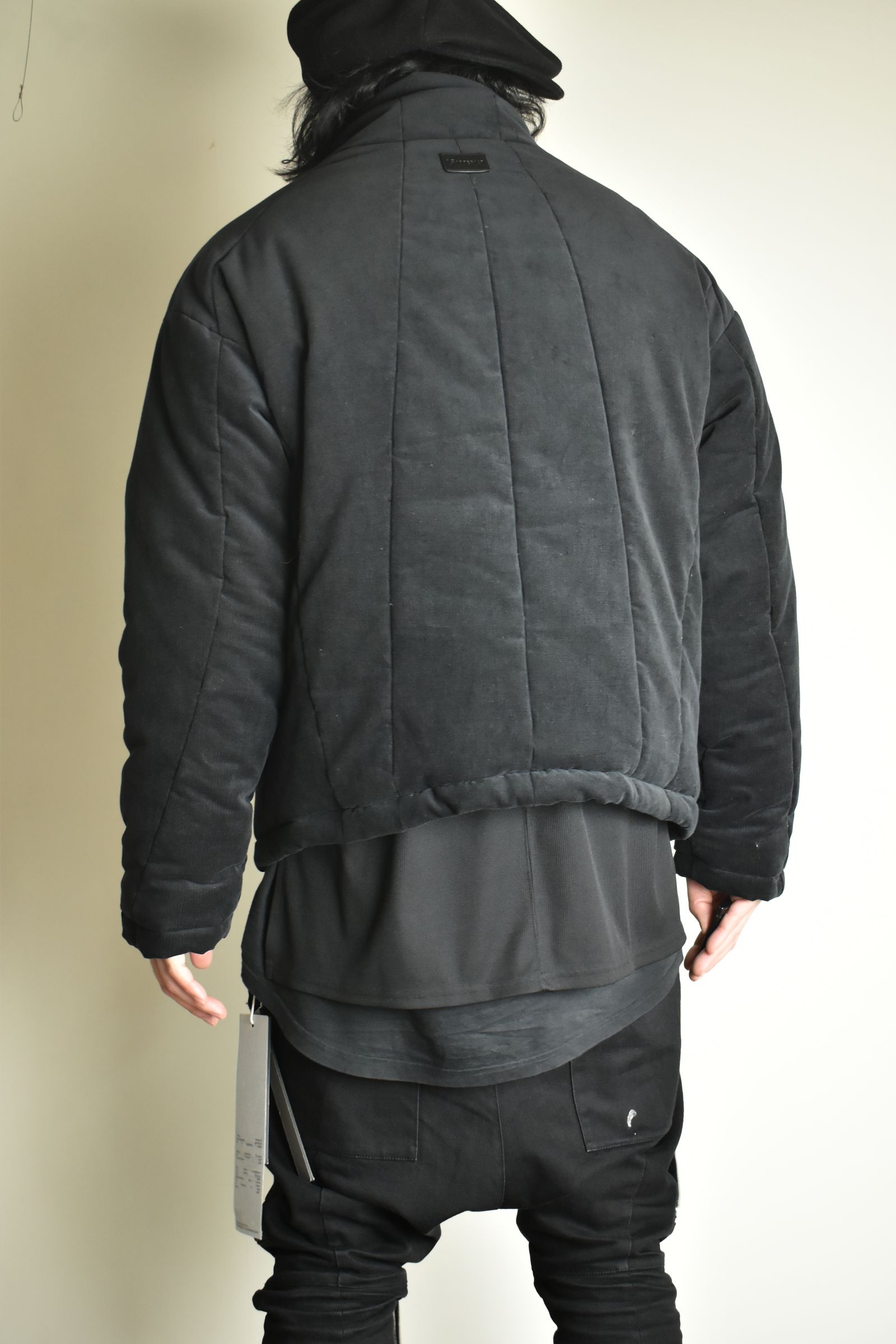 《2026AW先行予約》Corduroy Padded Blouson "Black" / コーデュロイパデッドブルゾン"ブラック"