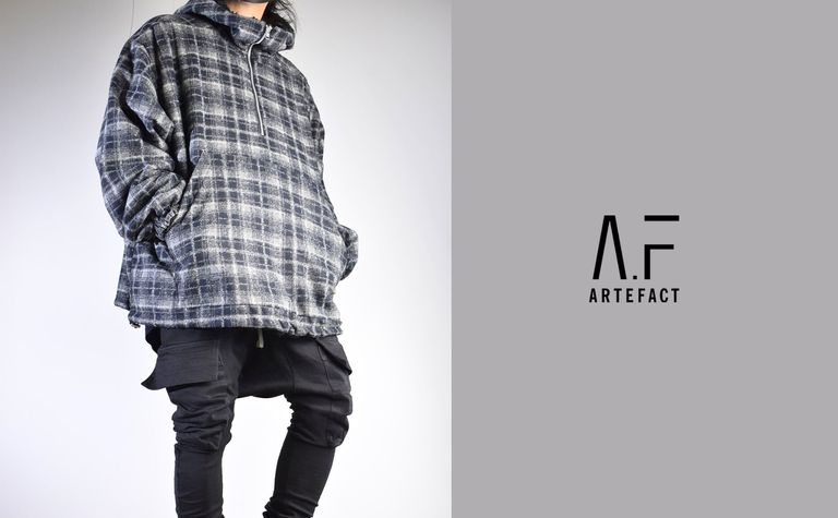 A.F artefact 2024AW"アウター要らずなハーフジッププルオーバー"