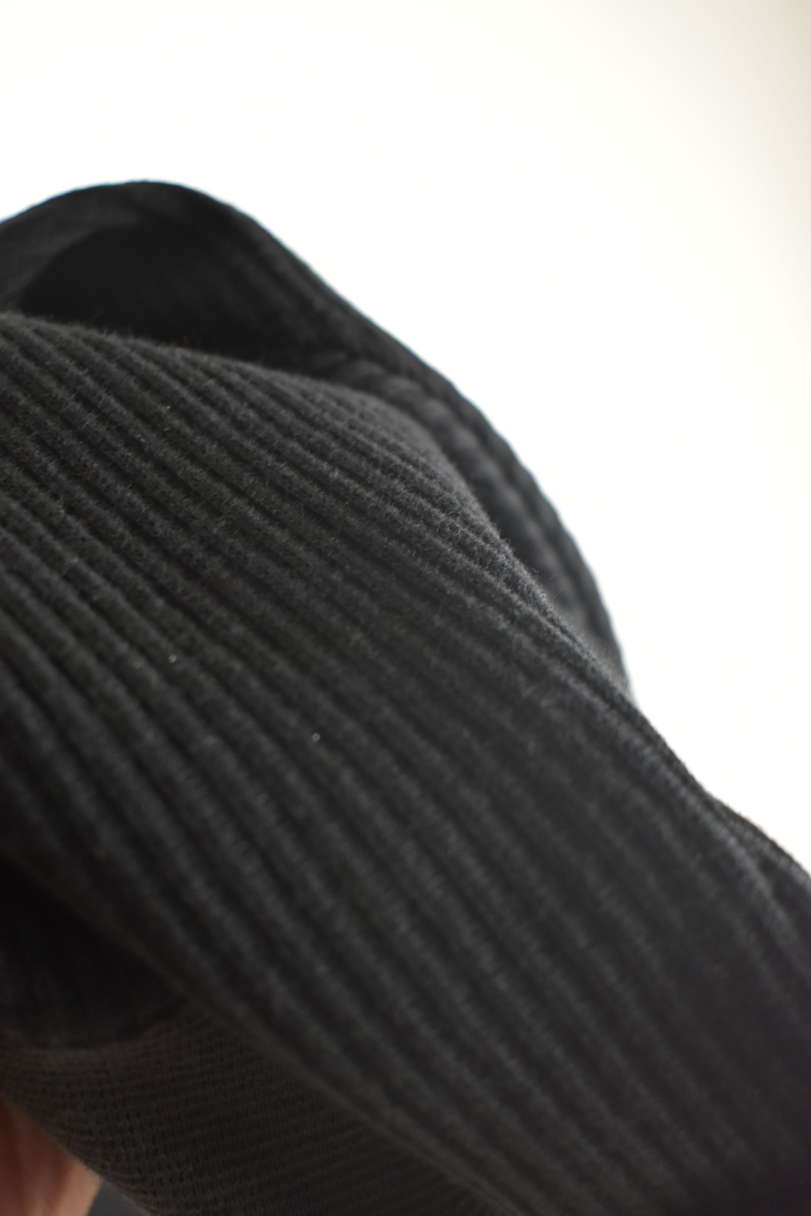 Rail Knit Dolman Sleeve"Black" / レールニットドルマンスリーブ"ブラック"