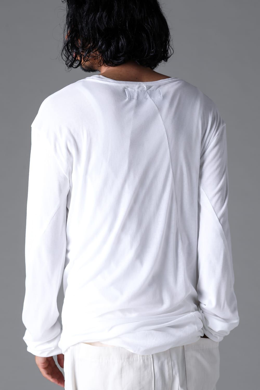 《2026SS先行予約》Twist Layerd Long Sleeve"Black / Cream /White /Stone /Brown" / ツイストロングスリーブ"ブラック/クリーム/ホワイト/ストーン/ブラウン"