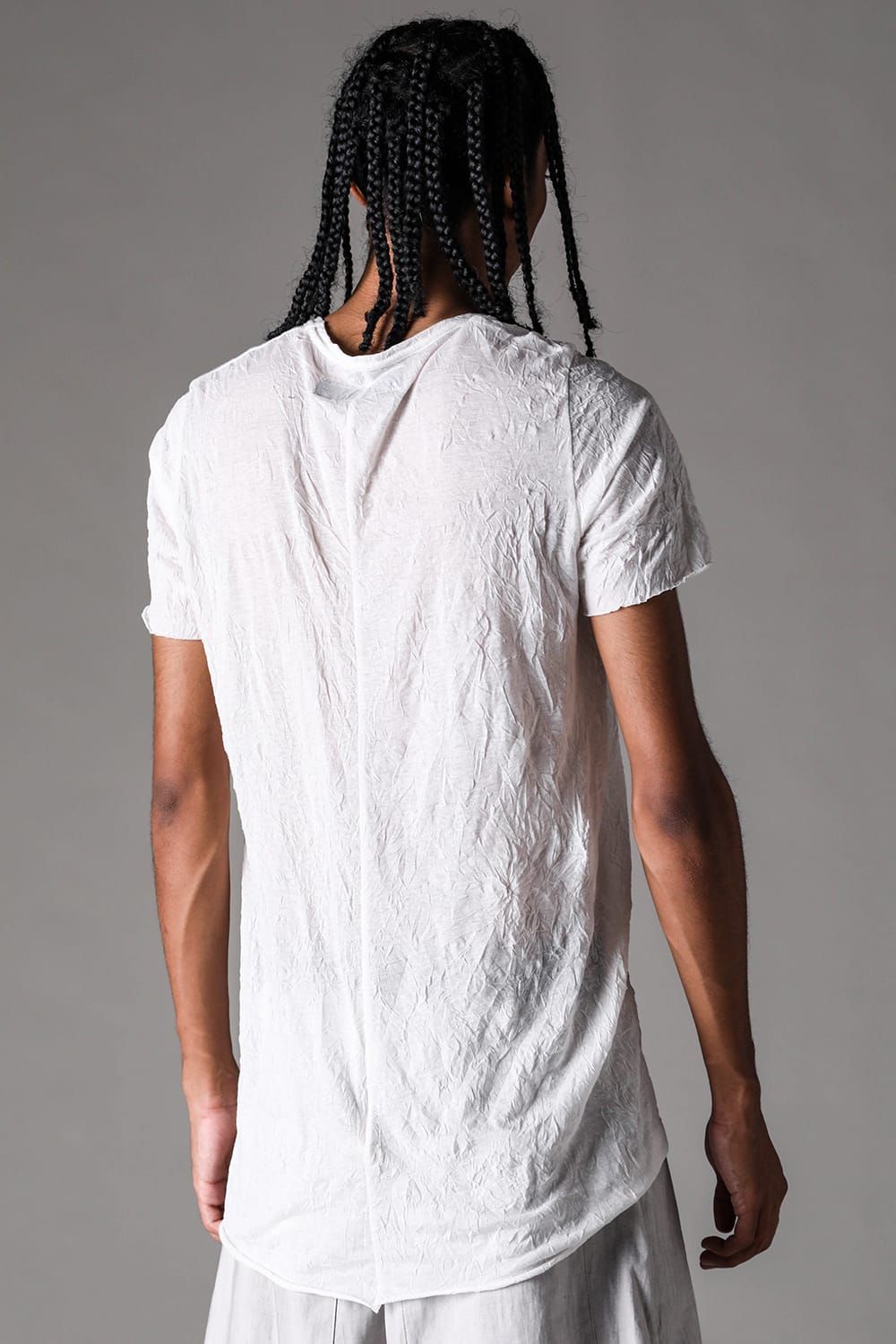 《2027SS先行予約》Washed Guize Crew Neck Tee"Black / White /L.Grey /Grey" / ウォッシュドガーゼクルーネックTee"ブラック / ホワイト /ライトグレー /グレー"