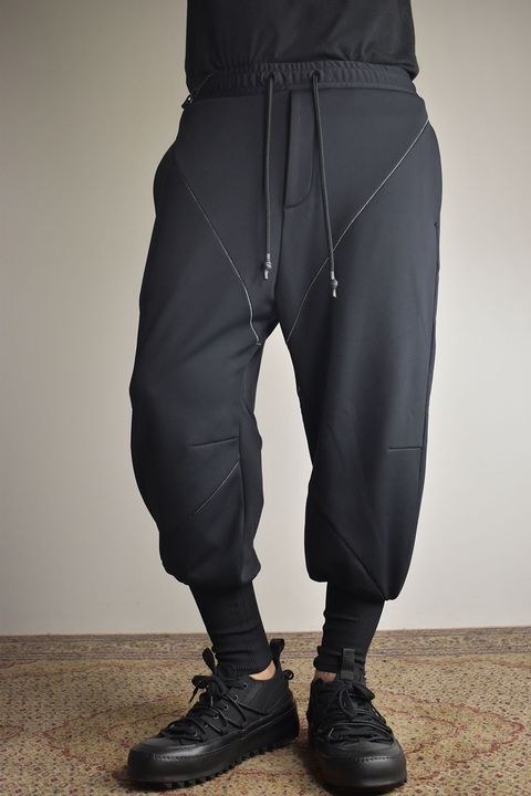 Balloon Jersey Pants"Black" / バルーンジャージーパンツ"ブラック"