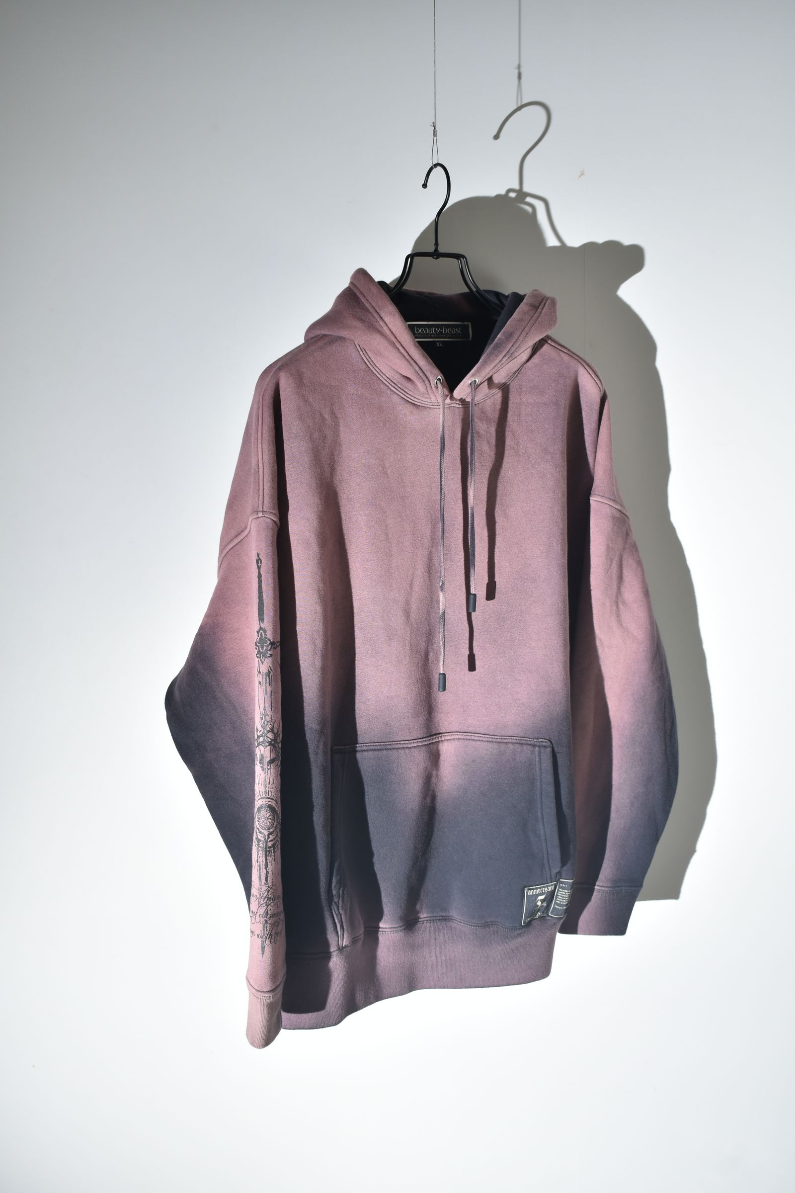 Nostalgothica Hoody "Black" / ノスタルゴシカ フーディ"ブラック"
