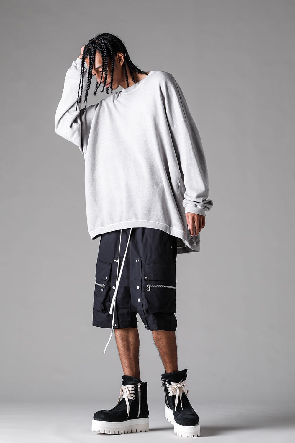 《2027SS先行予約》Cargo Shorts"Black" / カーゴショーツ"ブラック"