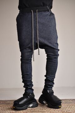 《2026SS先行予約》Stretch Denim SarouelSkinny"Blue" / ストレッチデニムサルエルスキニー"ブルー"
