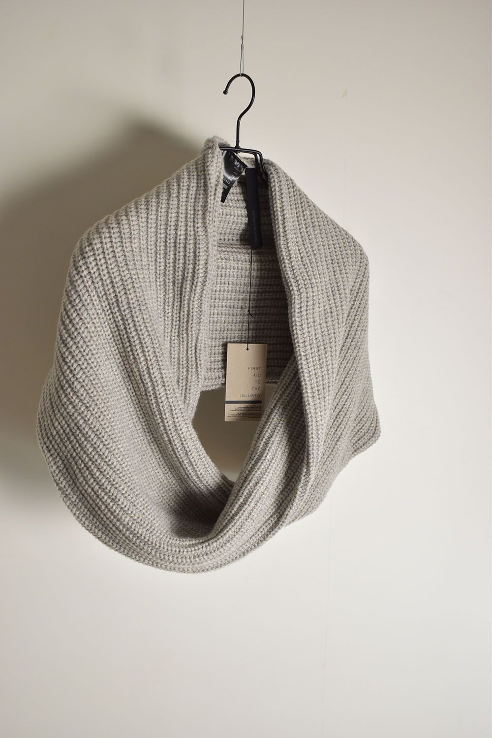 Knit Snood "Oyster Grey" / ニットスヌード"オイスターグレー"