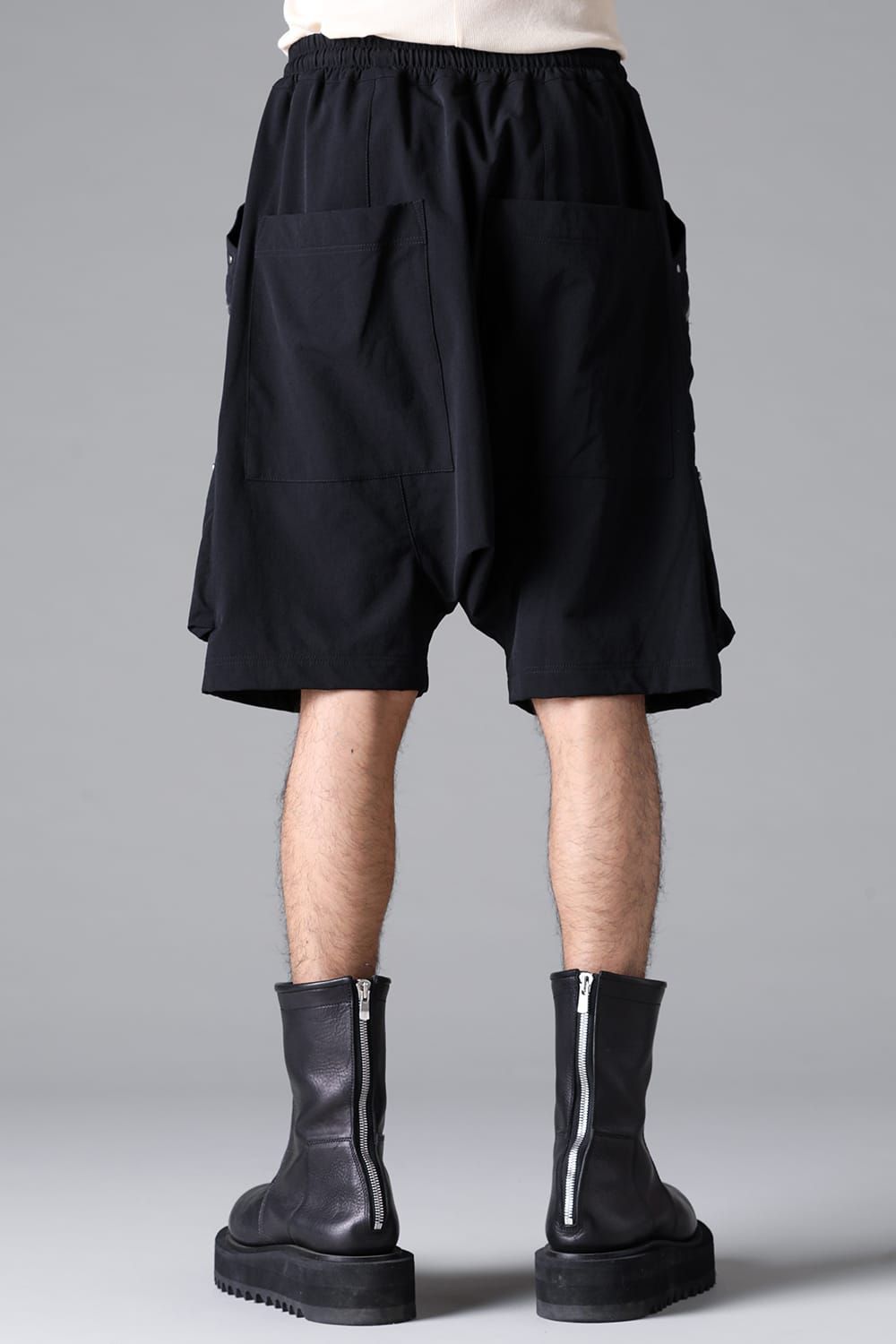 《2026SS先行予約》Stretch Nylon Cargo Shorts"Black" / ストレッチナイロンカーゴショーツ"ブラック"