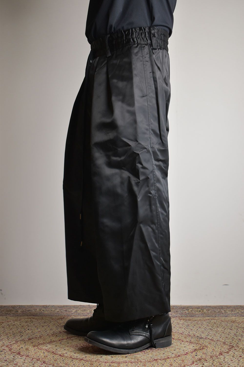 LC2 HAKAMA Trousers"Black"/袴トラウザーズ"ブラック"