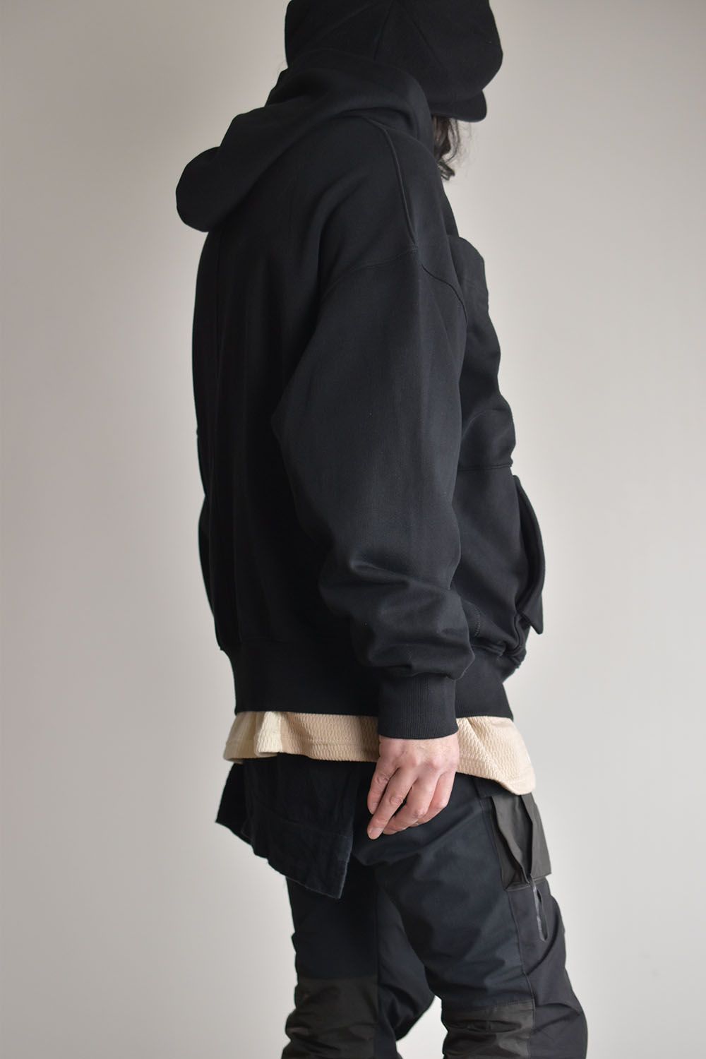 Zip Hoodie"Black" / ジップフーディ"ブラック"