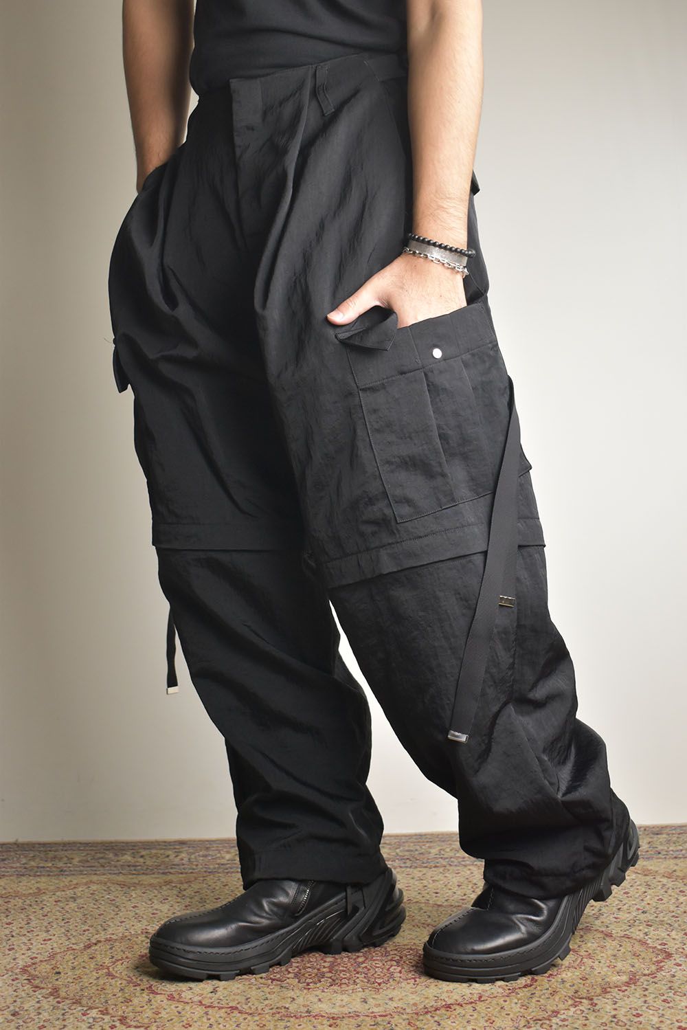 Detachable Cargo Pants"Black"/ デタッチャブルカーゴパンツ"ブラック"