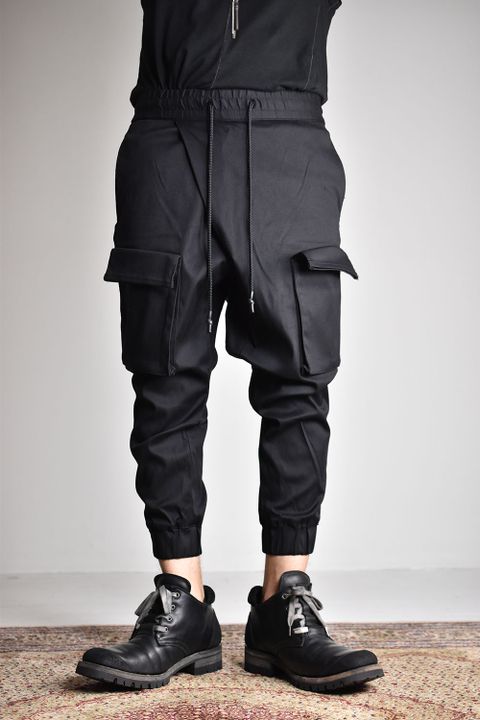 Cross Cargo Pants"Black"/クロスカーゴパンツ"ブラック"