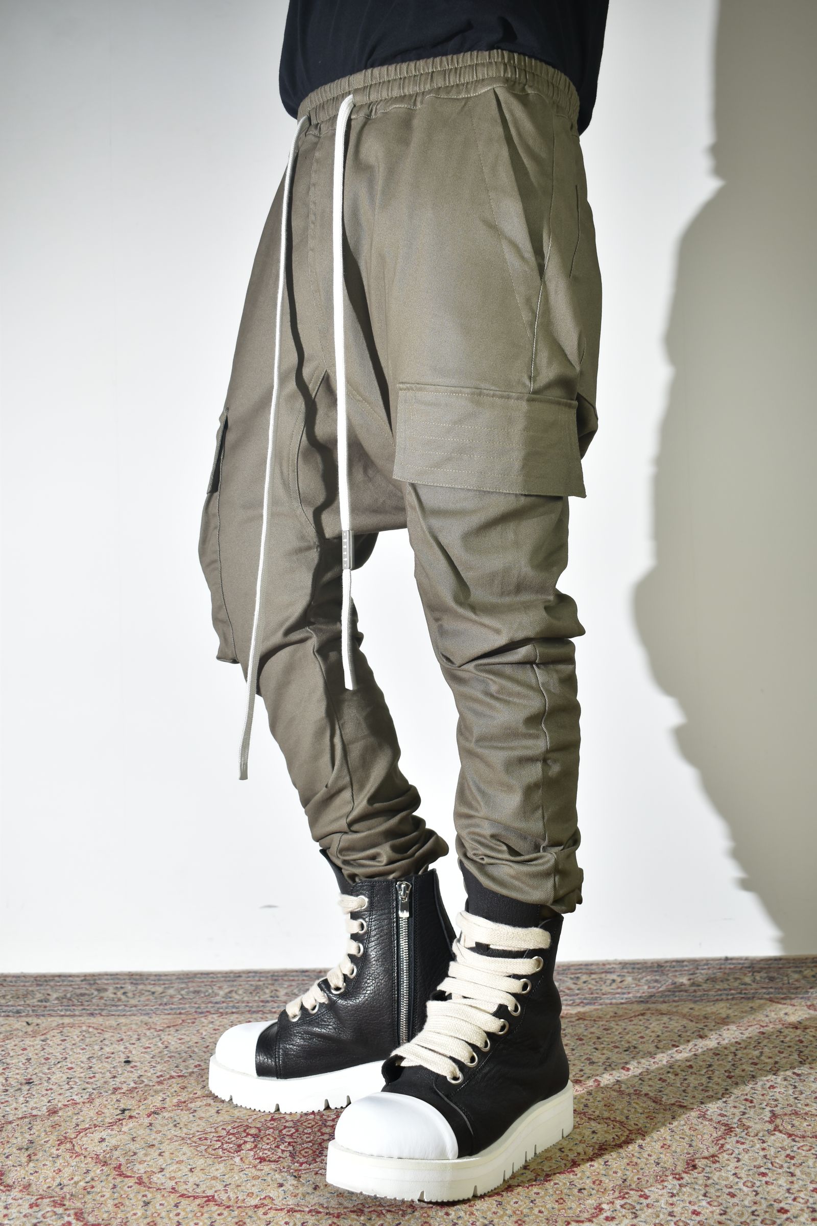 【Exclusive】Cargo Sarouel Skinny"Khaki" / カーゴサルエルスキニー"カーキ"