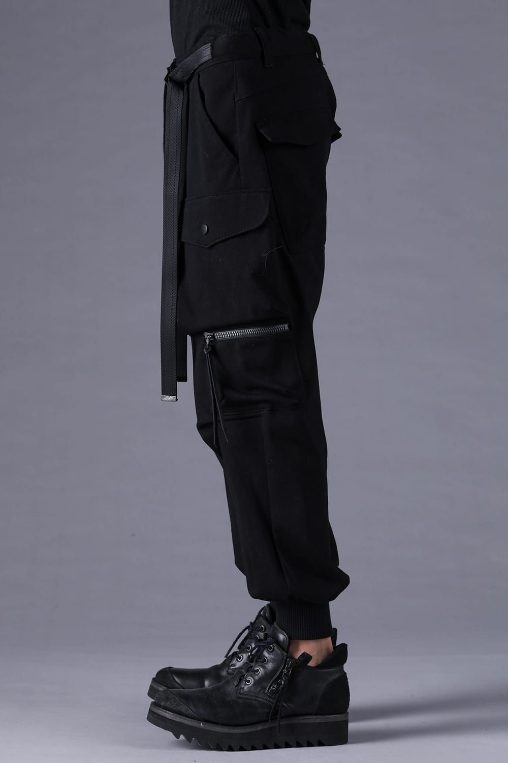 《2027SS先行予約分》Dry Jersey Cargo Jog Pants"Black" / ドライジャージーカーゴジョグパンツ"ブラック"