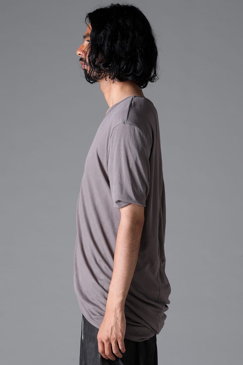 《2026SS先行予約》Twist Layered Tee"Black / Cream /White /Stone /Brown" / ツイストレイヤードTee"ブラック/クリーム/ホワイト/ストーン/ブラウン"