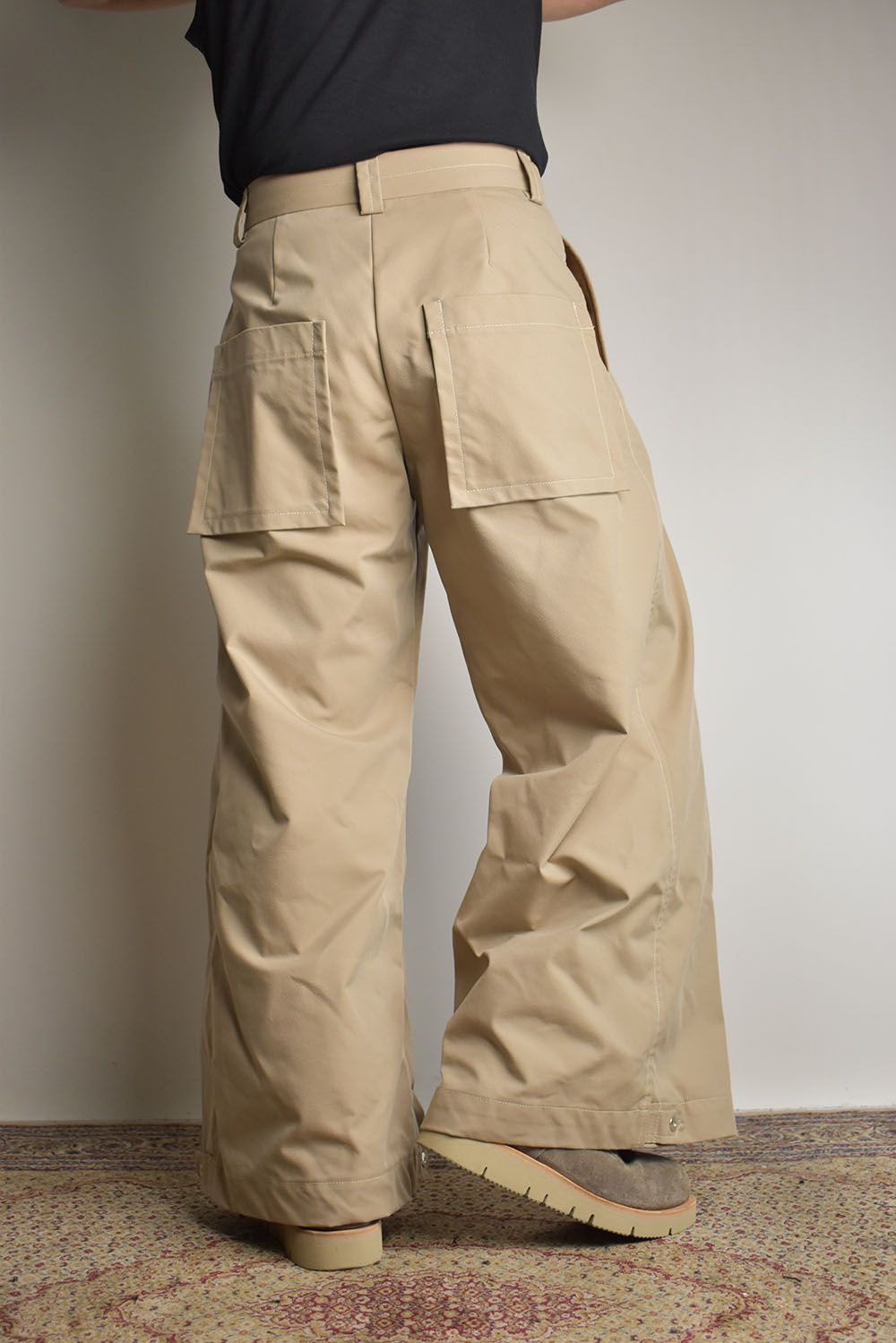 Baggy Balloon Pants"Beige" / バギーバルーンパンツ"ベージュ"