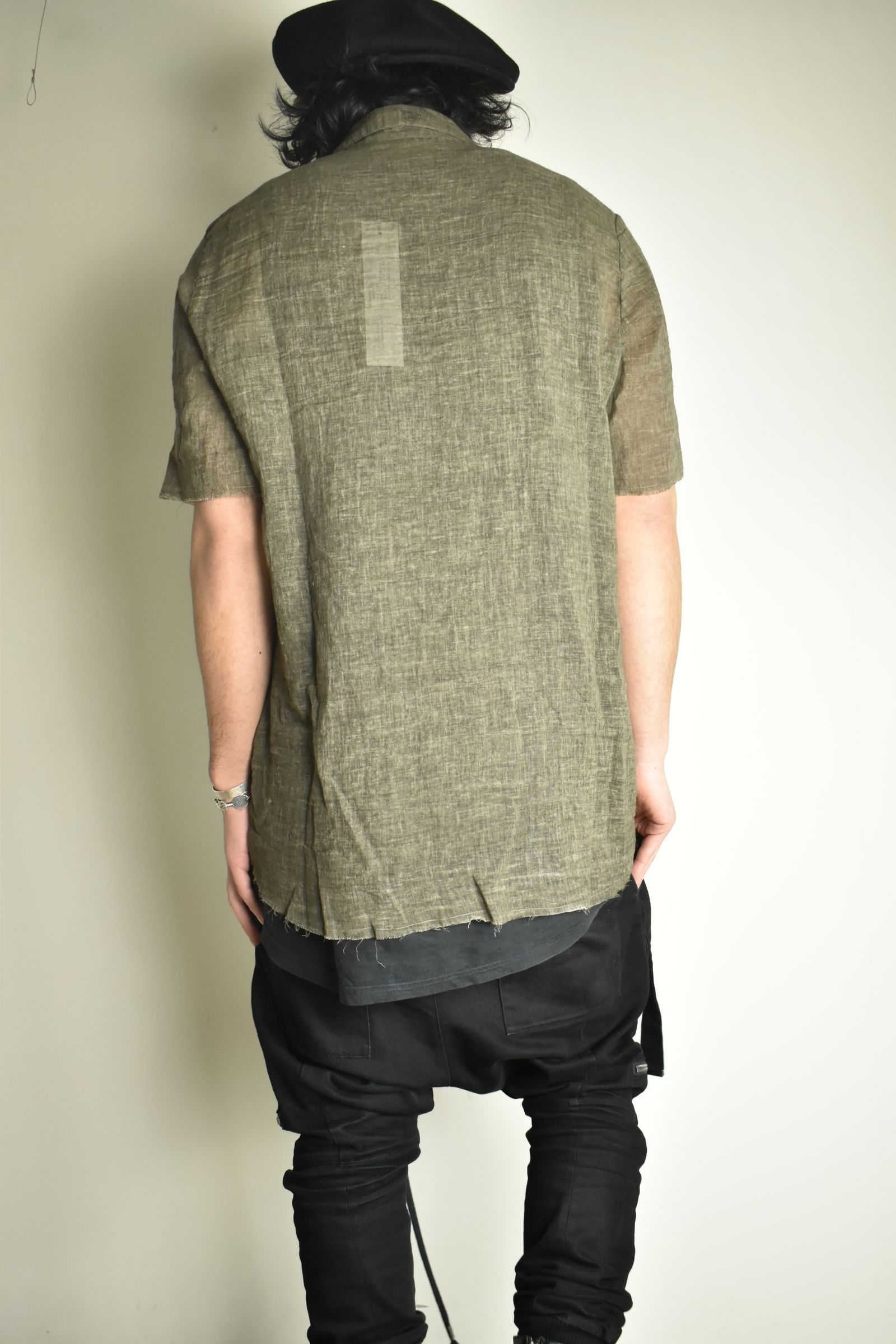 Short Sleeve Shirts"Charcoal Brown" / ショートスリーブシャツ"チャコールブラウン"