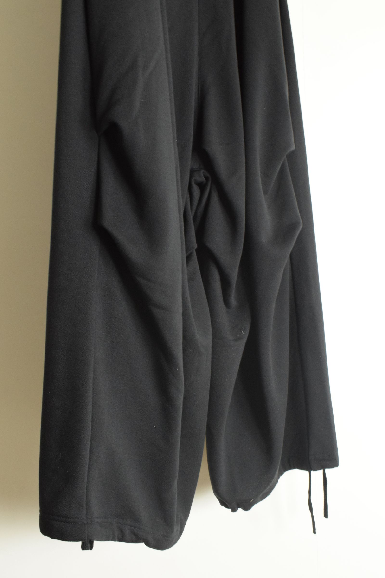Sarouel Wide Sweat Pants"Black" / サルエルワイドスウェットパンツ"ブラック"