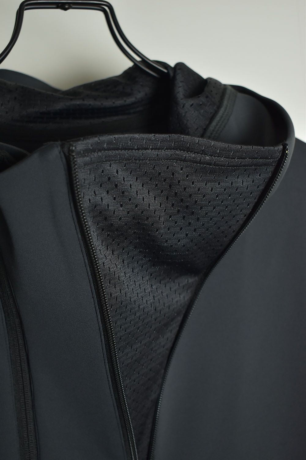 Hooded Jersey"Black"/フーデッドジャージー"ブラック"