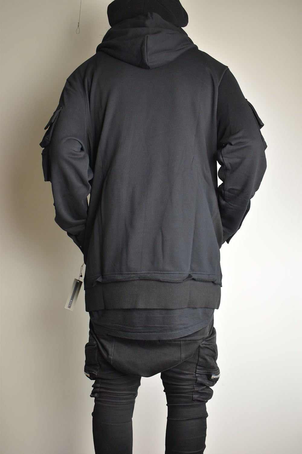 Basic Hoodie Pull"Black" / ベーシックフーディプル"ブラック"