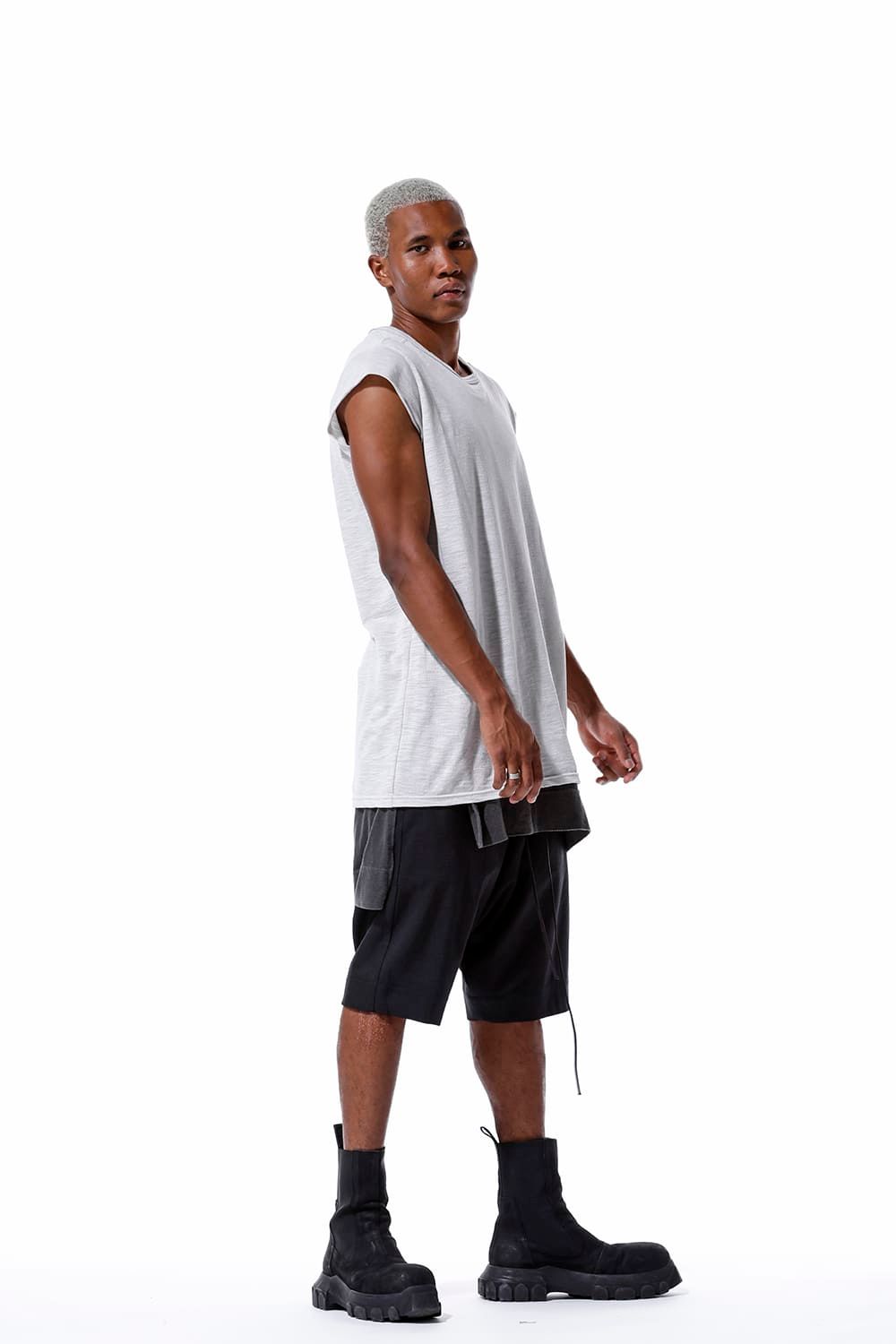 《2026SS先行予約》Tank Top"Black/White/L.Grey/Khaki/Masterd/Beige"/タンクトップ"ブラック/ホワイト/ライトグレー/カーキ/マスタード/ベージュ"