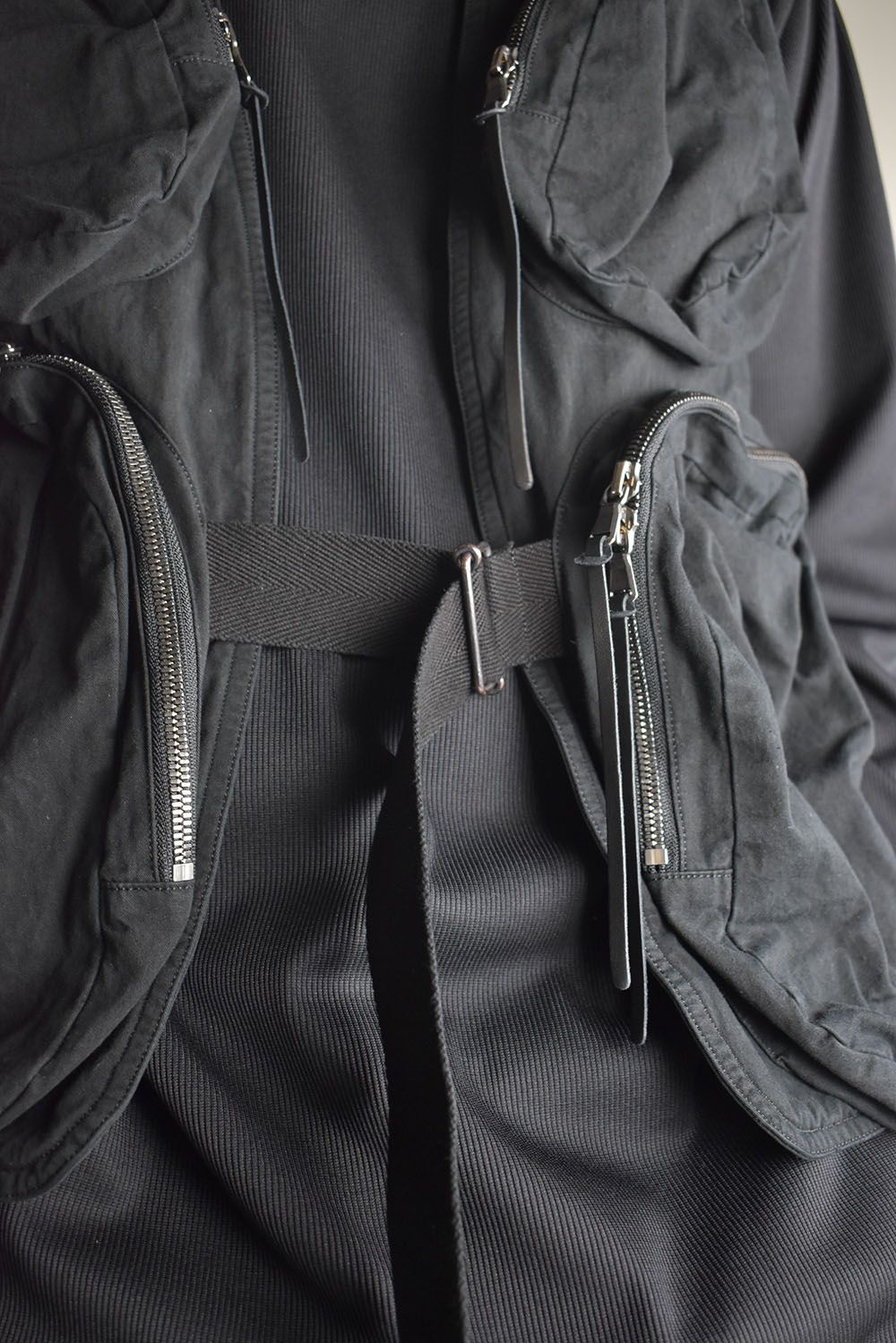 Cotton Twill Tactical Vest "Black" / 綿ツイルタクティカルベスト"ブラック"