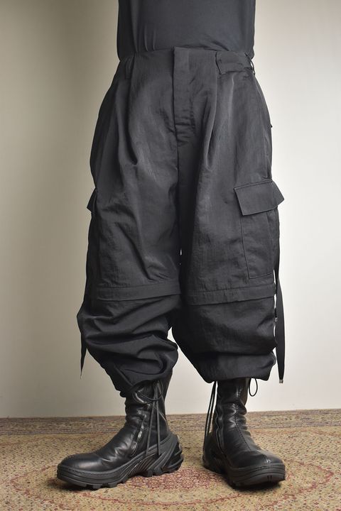 Detachable Cargo Pants"Black"/ デタッチャブルカーゴパンツ"ブラック"