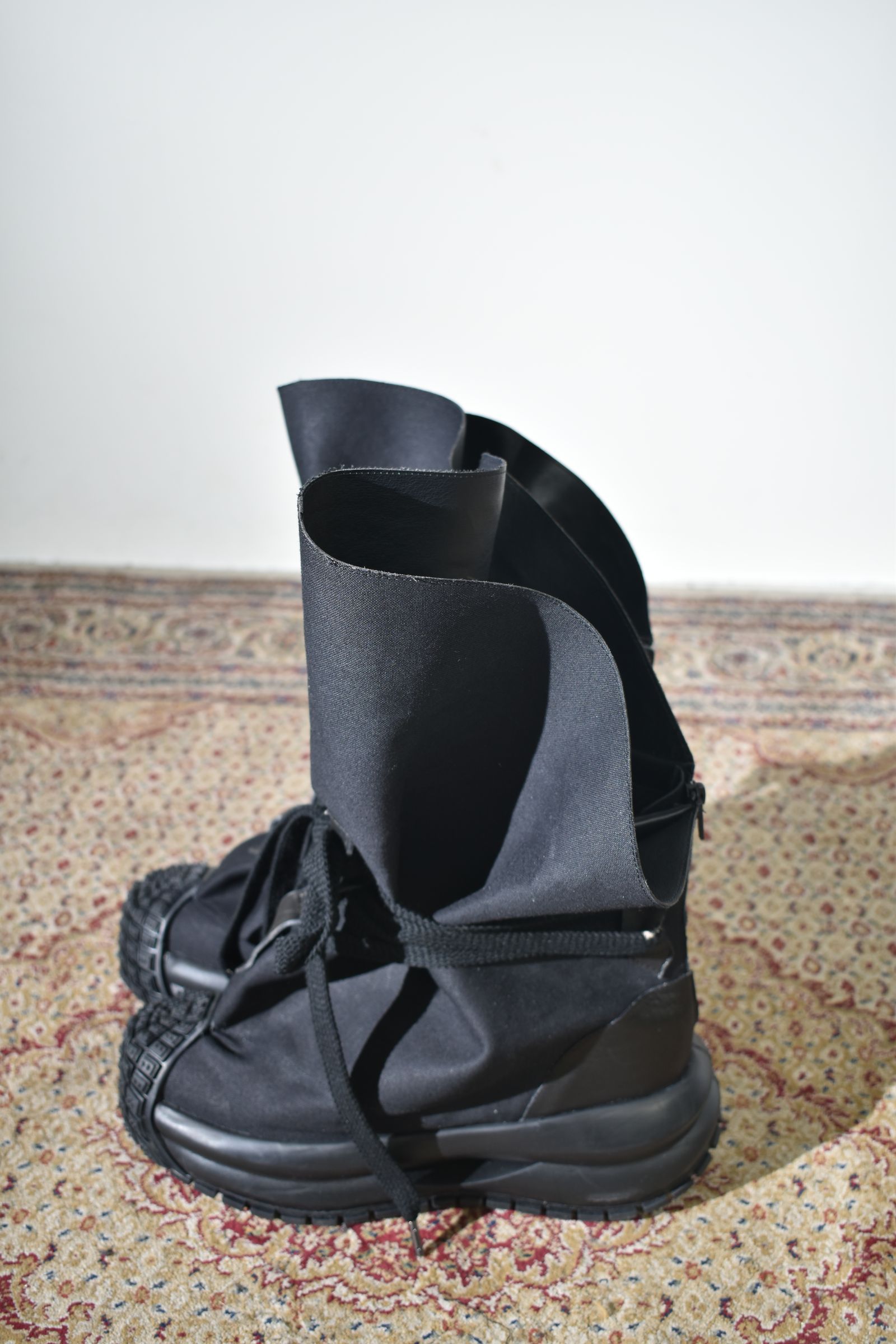 Magarimono collabo Sack Boots"Black" / MAGARIMONO コラボ サックブーツ"ブラック"