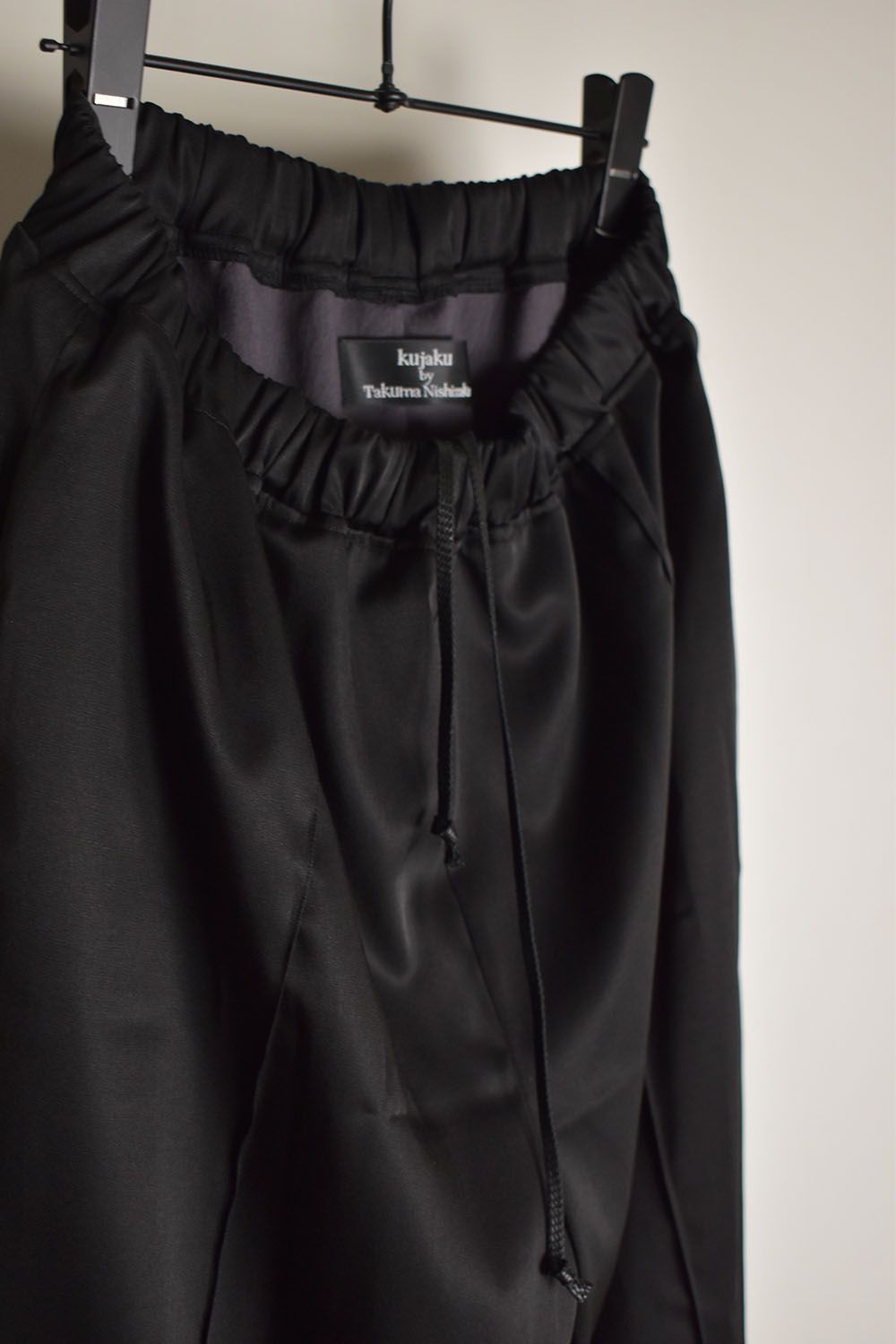 Easy Hakama Pants"Black" / イージー袴パンツ"ブラック"