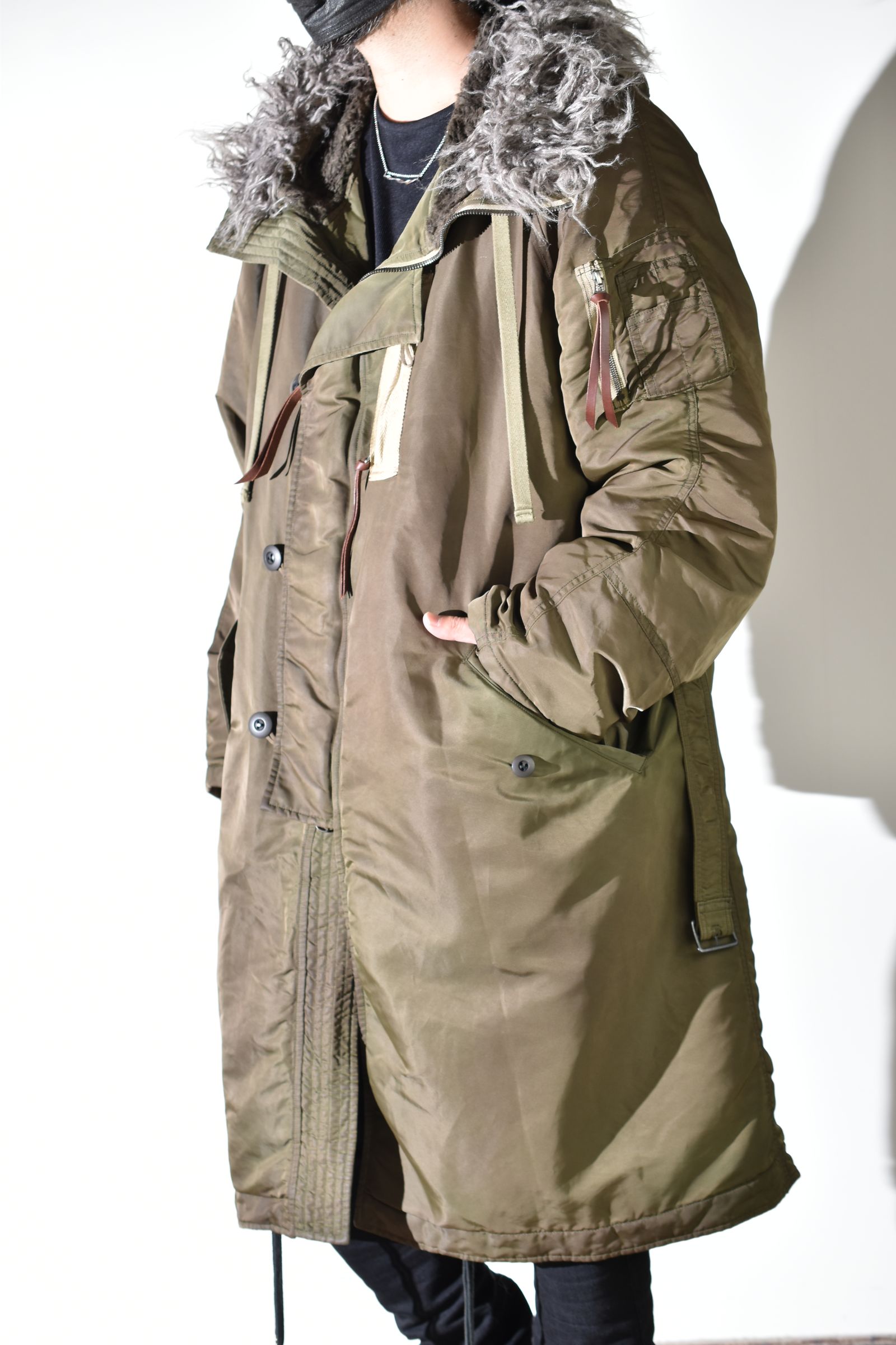 N-3B Coat "Olive Drab" / N-3Bコート "オリーブドラブ"