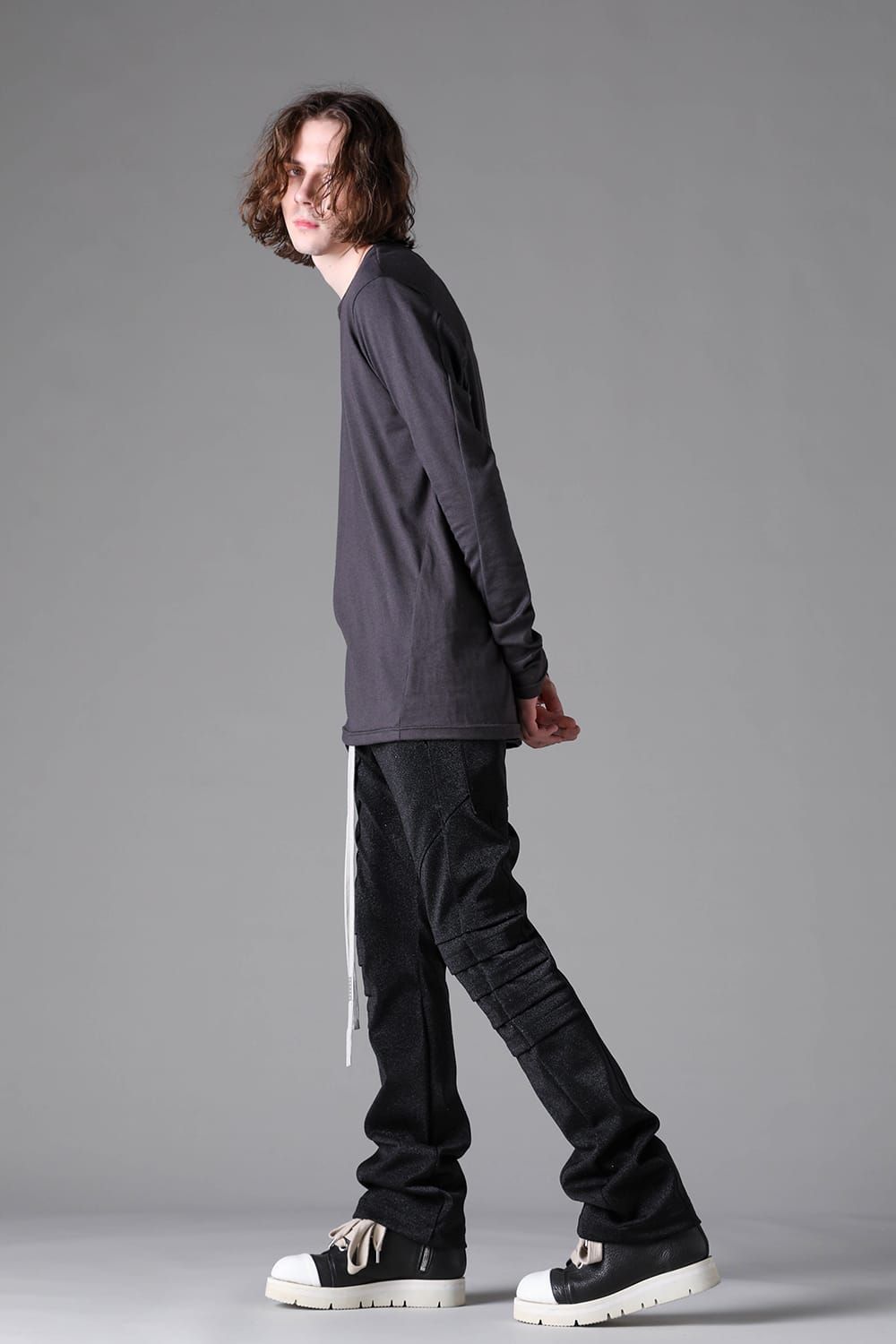 《2026AW先行予約》Slim Fit Long Sleeve "Black / Brown /Grey / D.Grey /Khaki" / スリムフィットロングスリーブ"ブラック/ブラウン/グレー/ダークグレー/カーキ"