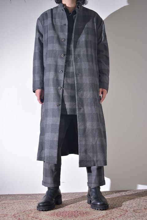 kujaku 2025AW 魅力的なチェック柄の3ピース