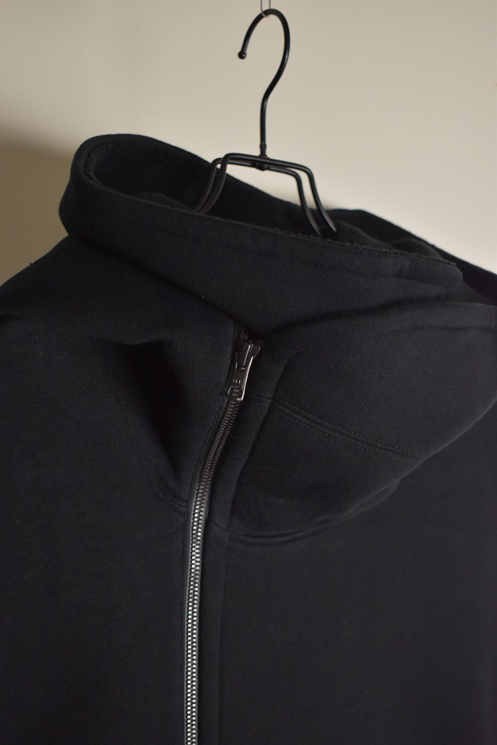 Over Sized Sleeve Less Hoodei"Black" /オーバーサイズスリーブレスフーディ"ブラック"