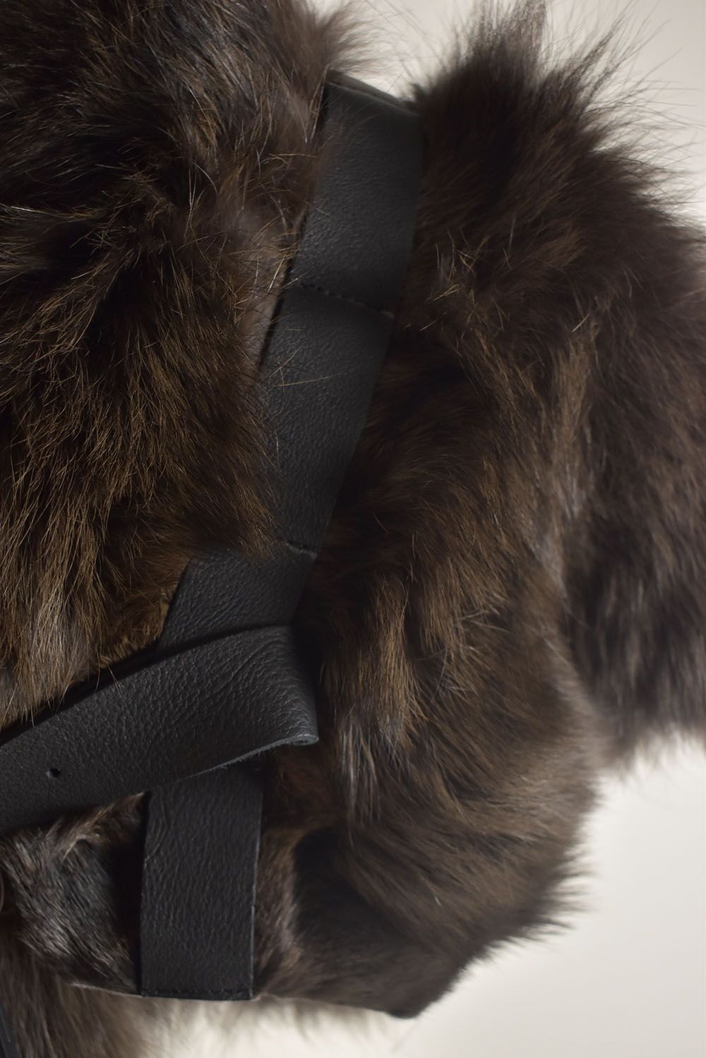 Coyote Fur Stole “Charcoal” / コヨーテファーストール"/チャコール"