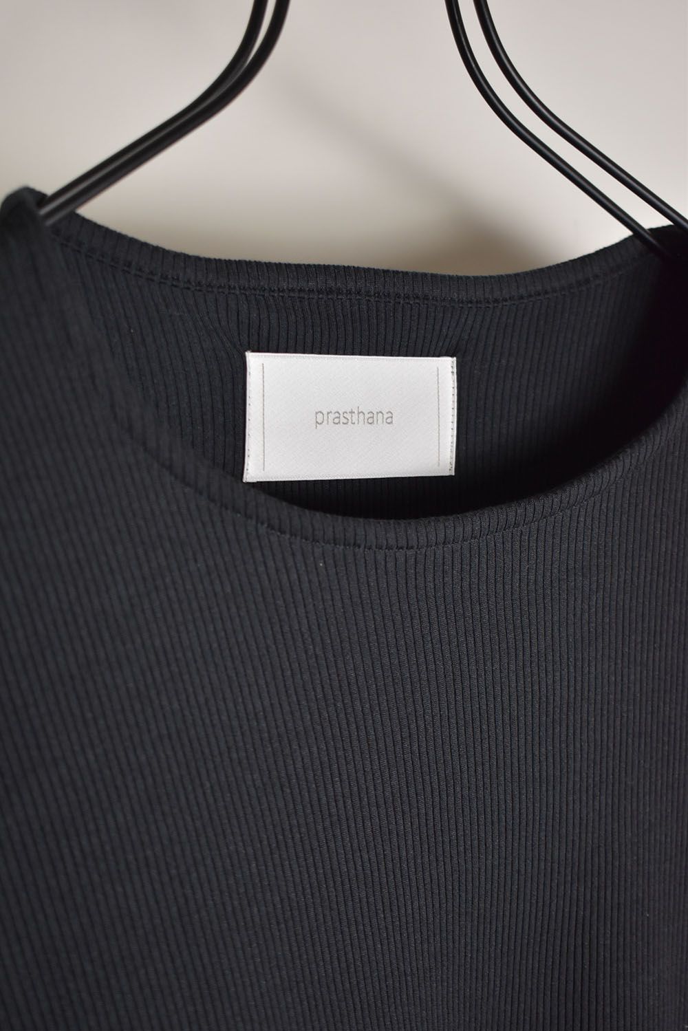 Base Layer Round Neck"Black"/ベースレイヤーラウンドネック"ブラック"