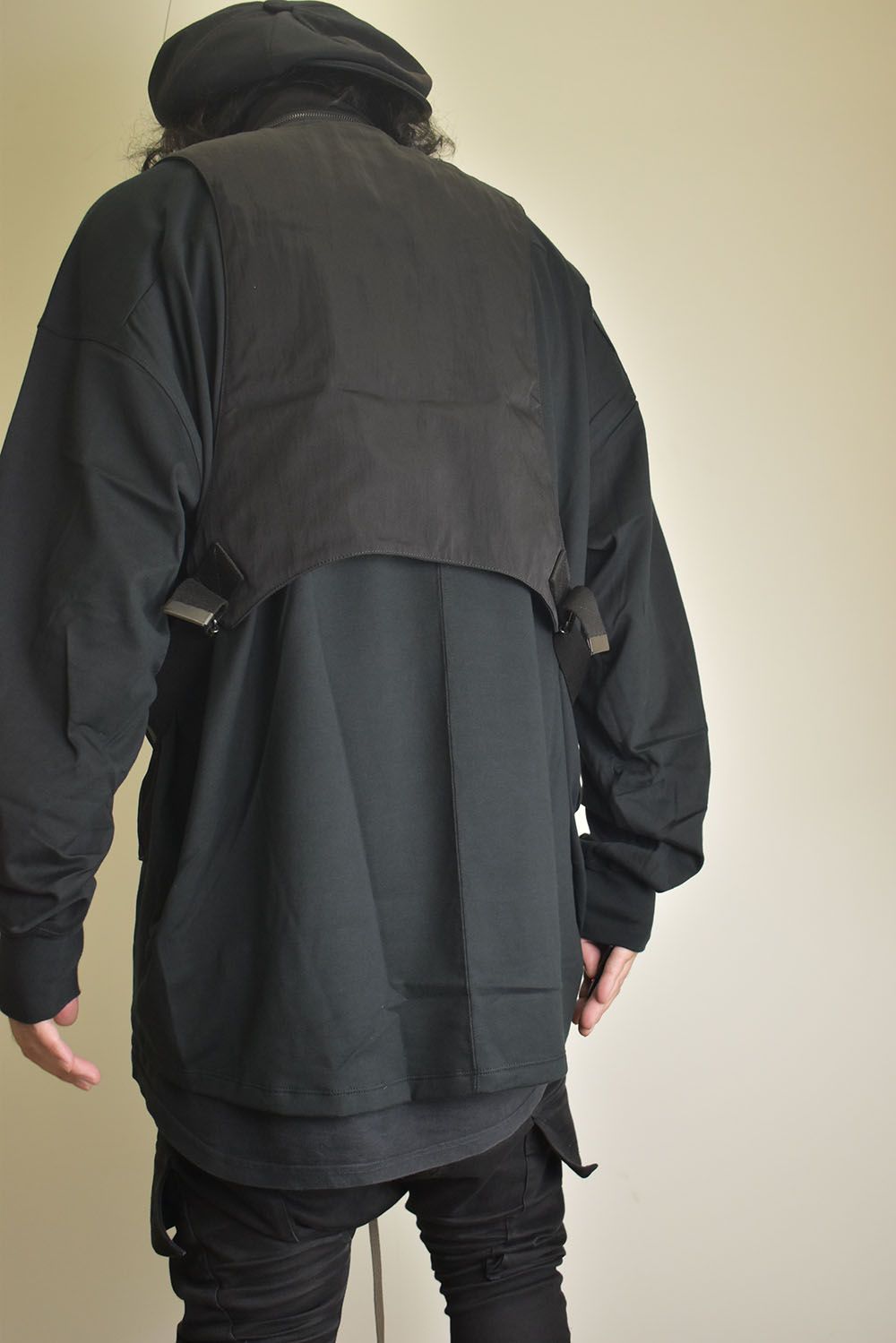 Nylon Wool Twill Tactical Vest"Black" / ナイロンウールツイルタクティカルベスト"ブラック"