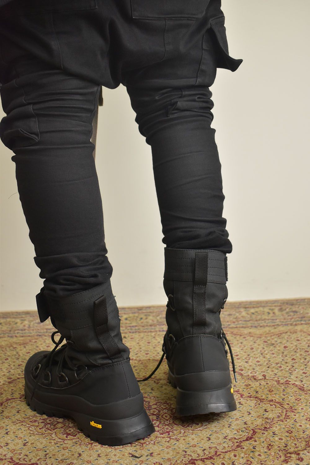 High Cut Sneaker "Black" / ハイカットスニーカー"ブラック"