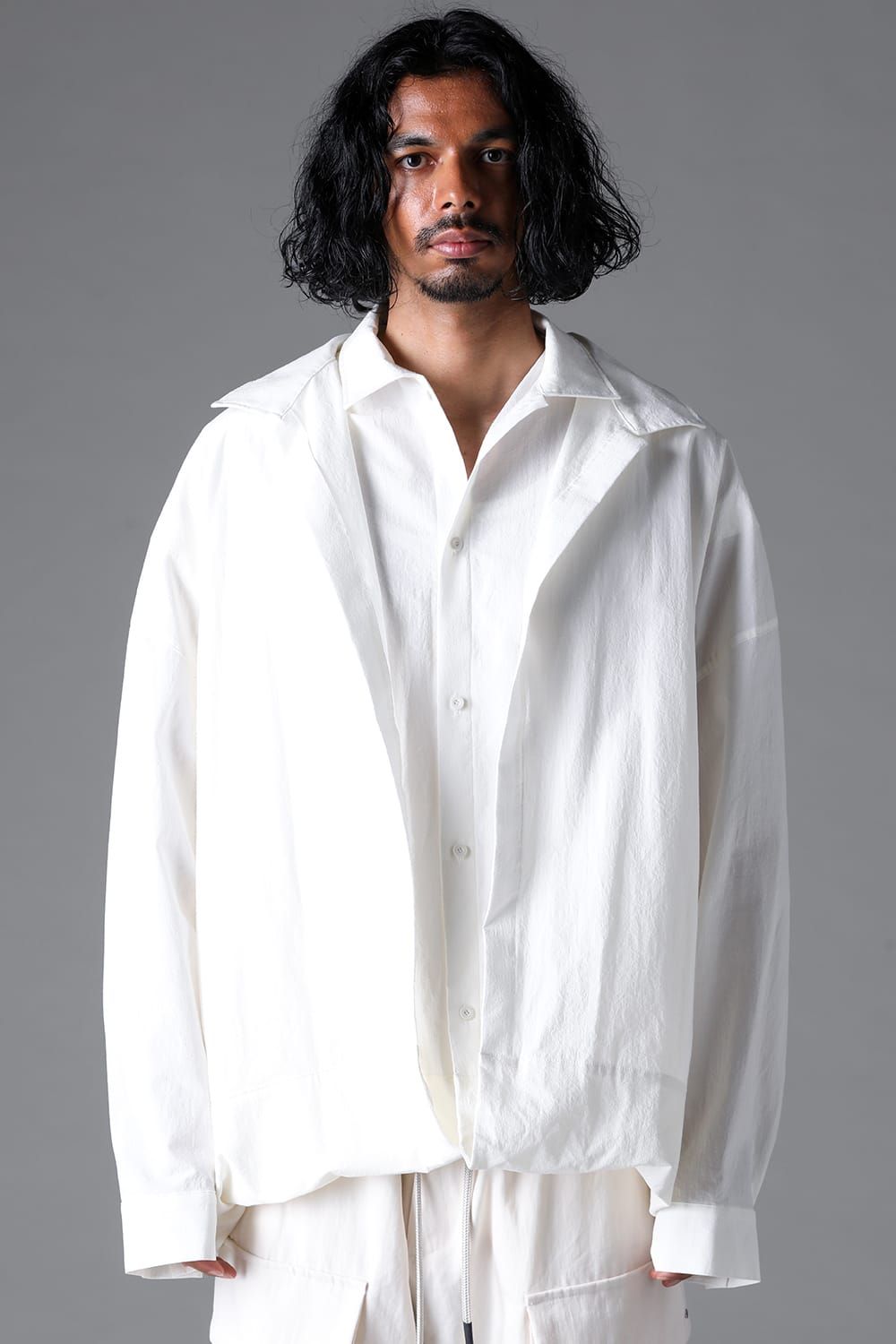 《2026SS先行予約》Coalesce Shirts"Black / White /Stone" / コウアレスシャツ"ブラック/ホワイト/ストーン"