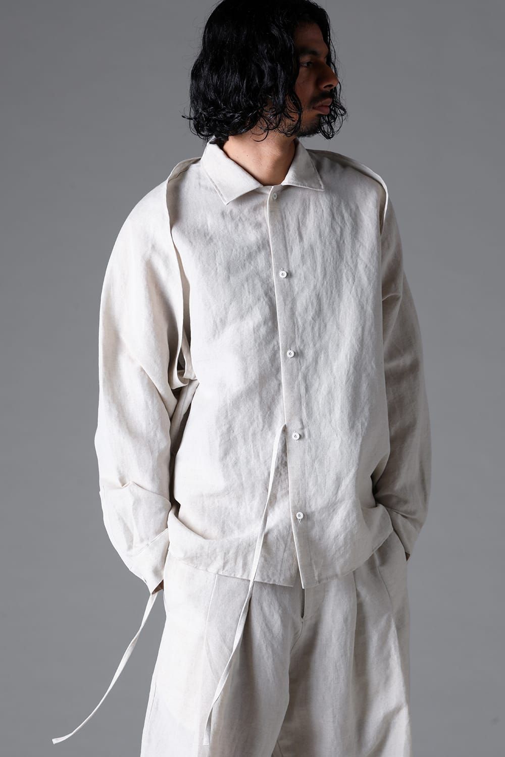 《2026SS先行予約》Shiva Shirts"Black / Stone /Khaki /D.Grey / ST×GY" / シヴァシャツ"ブラック/ストーン/カーキ/ダークグレー/ストライプ×ダークグレー"